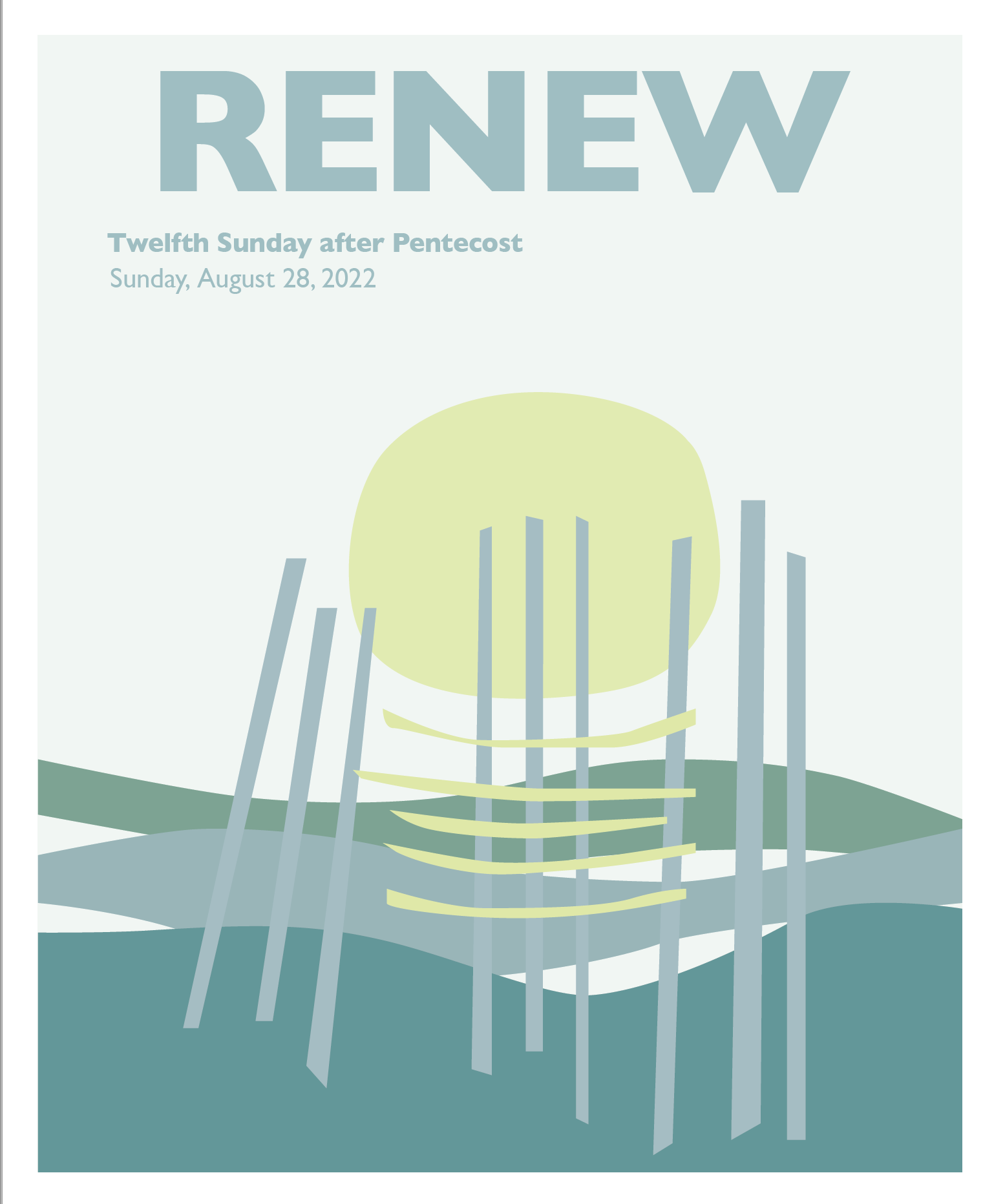 Sunday, August 28, 2022