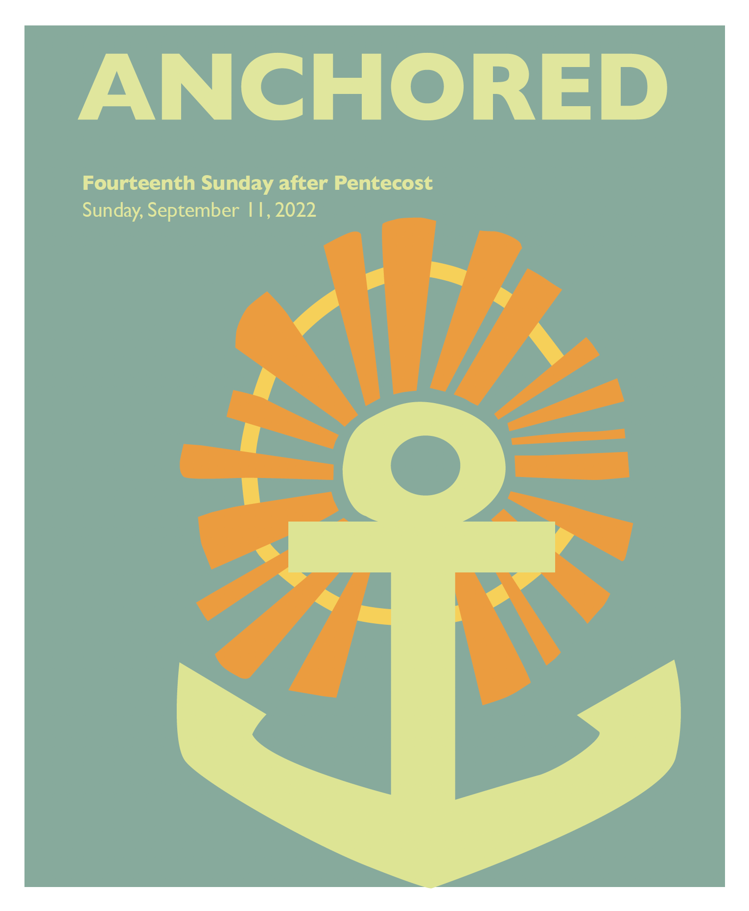 Sunday, September 11, 2022