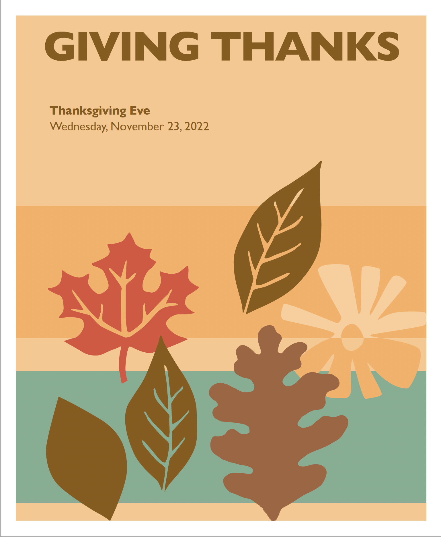November 24, 2022 Thanksgiving
