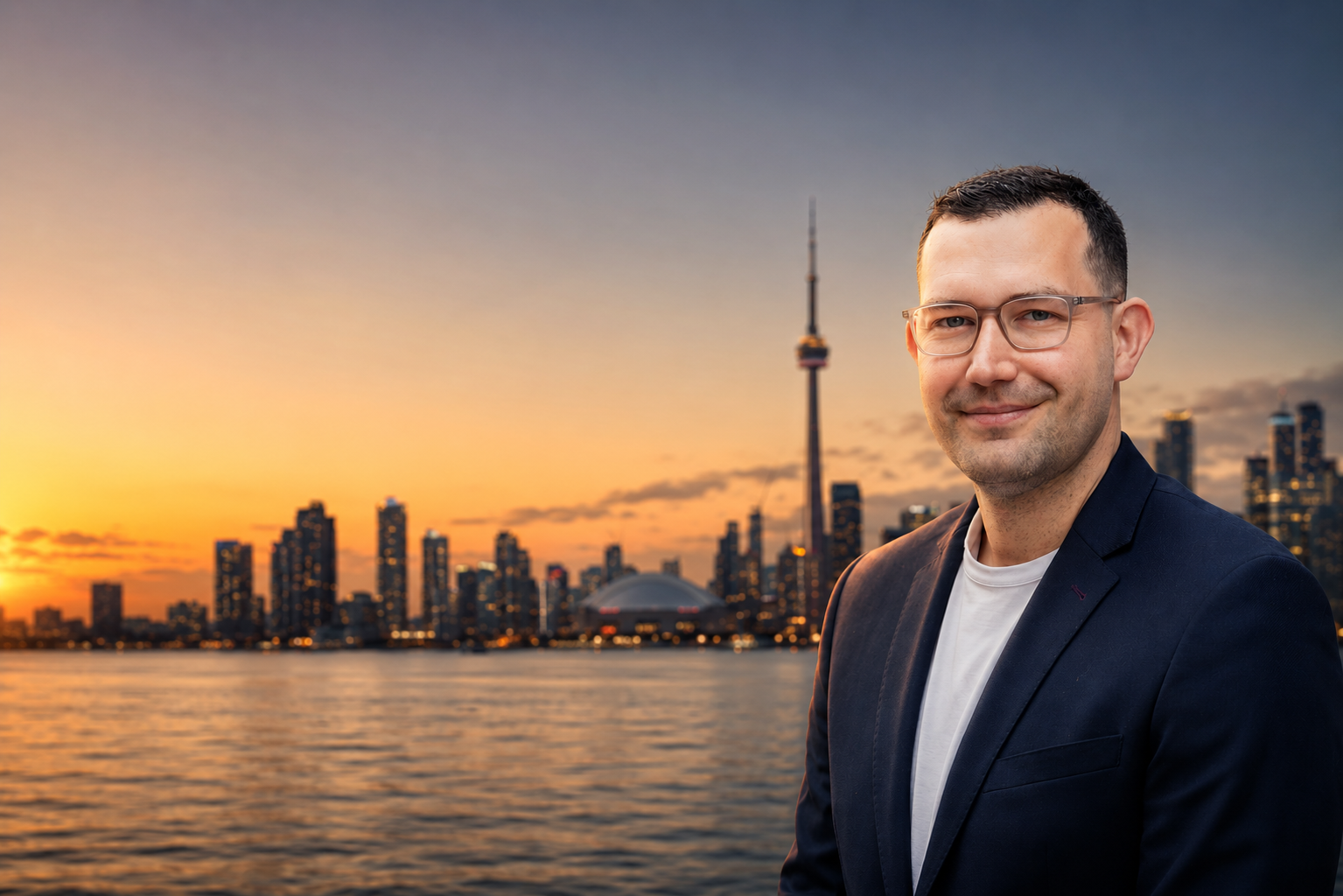 Dave Deutsch — Toronto Real Estate Agent at sunset