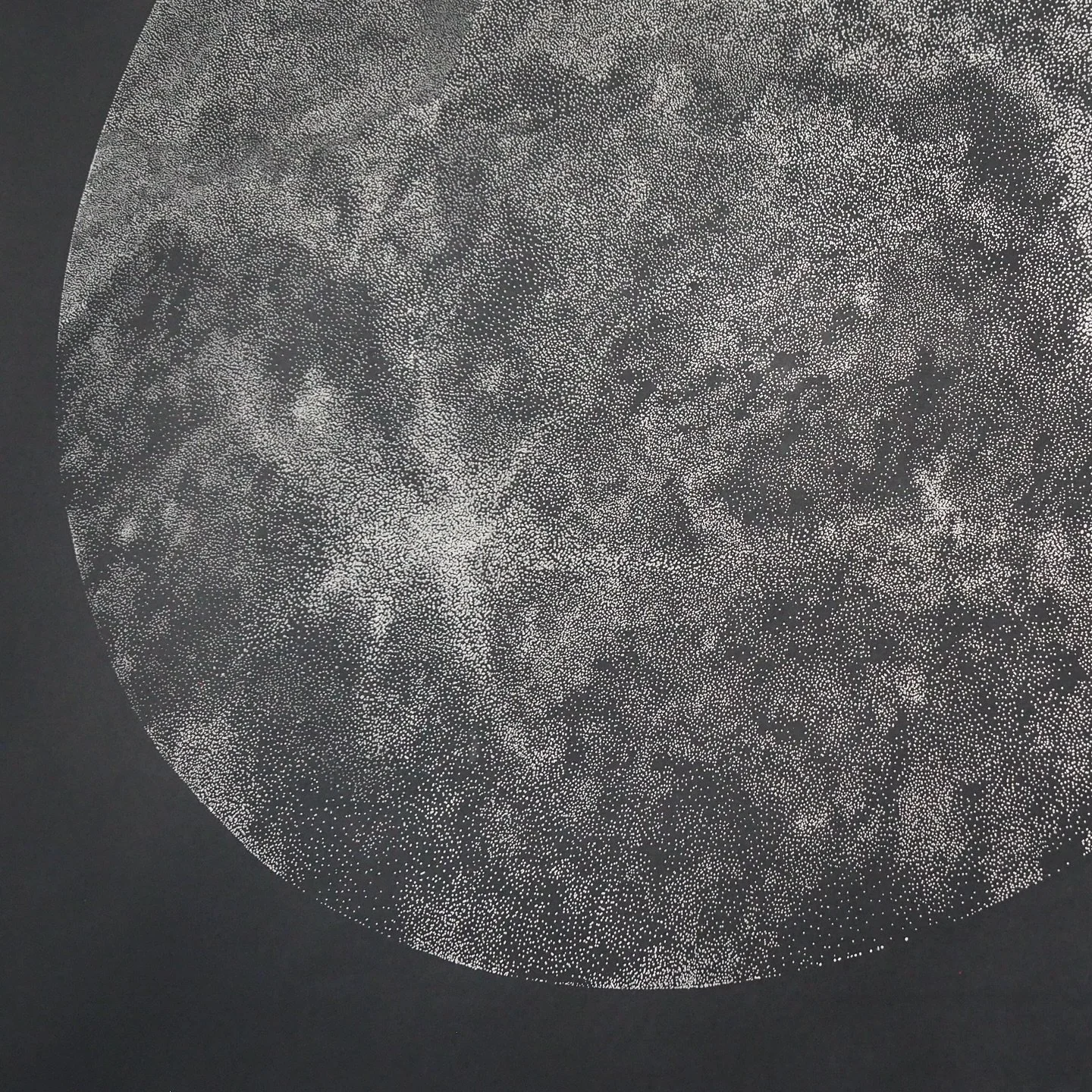 Angles of clarity

Subject: Moon-Clarity
Technique: Pointillism
Canvas size: 55.5&rdquo; (w) x 48&rdquo; (h)

#moon #attentiontodetail #pointillism #art #behindthescenes #shine #attenshine #clarity #black #silver #handmade #dots #behindthedots #a10sh
