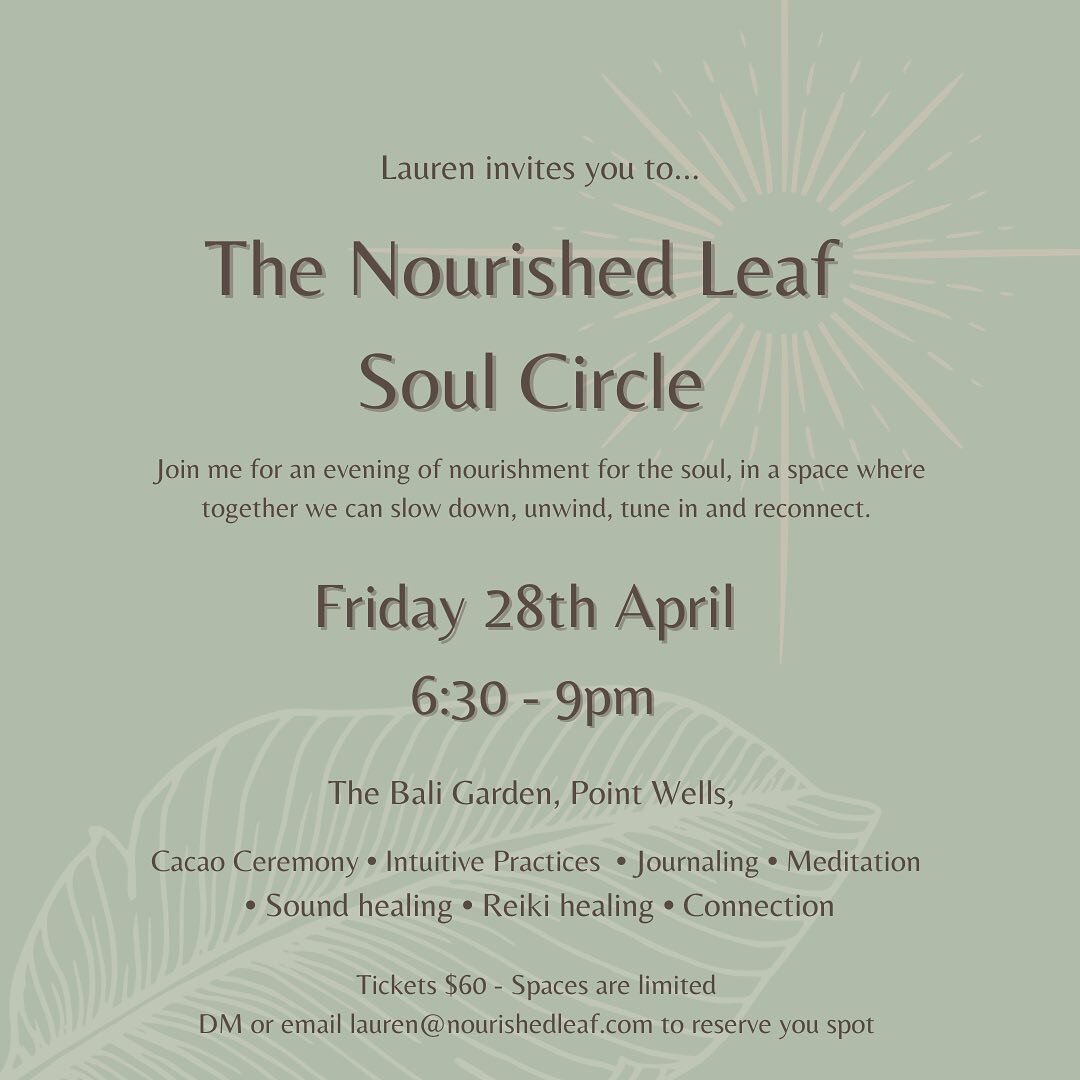 I&rsquo;m excited and heart-warmed to now be hosting regular Women&rsquo;s Circles at the beautiful @baligardenwellness on the last Friday of every month! 

Starting this month on Friday 28th April at 6:30pm - 9pm (2.5hrs) 

Join me for an evening of