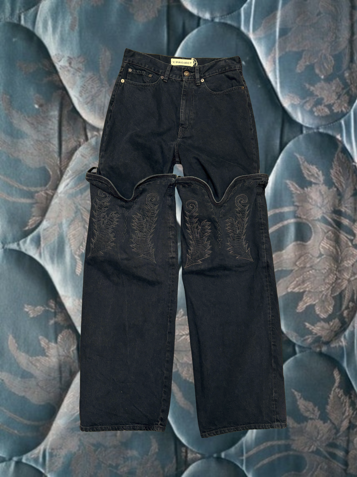 Y/Project cowboy cuff jeans, Fall/Winter 2023 — size 29