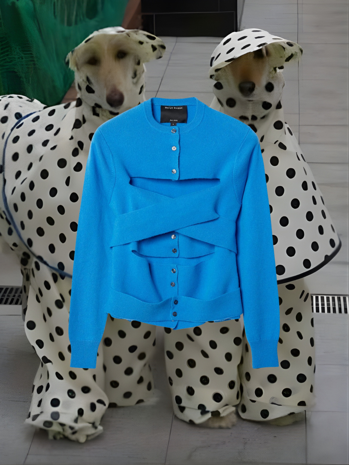 Meryll Rogge Cut-Out Cardigan SS24 — M