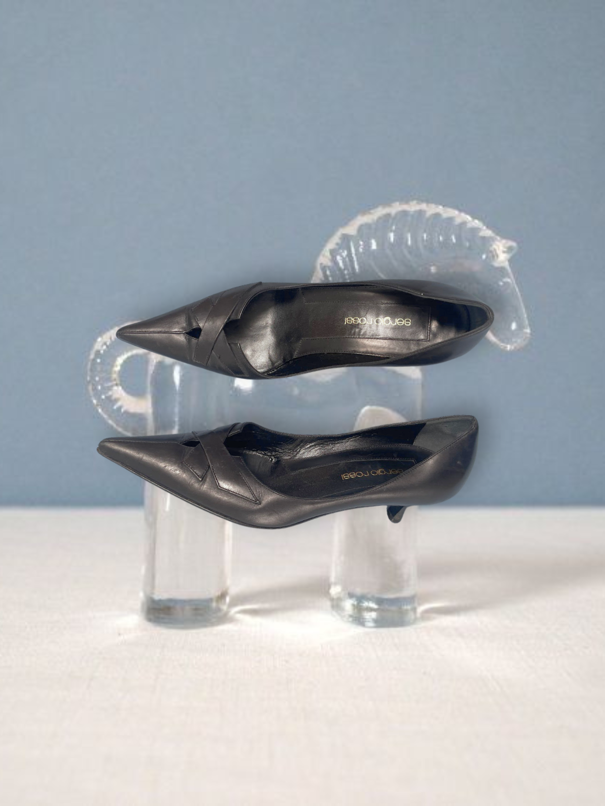 Sergio Rossi kitten heels, 1990s — size 37