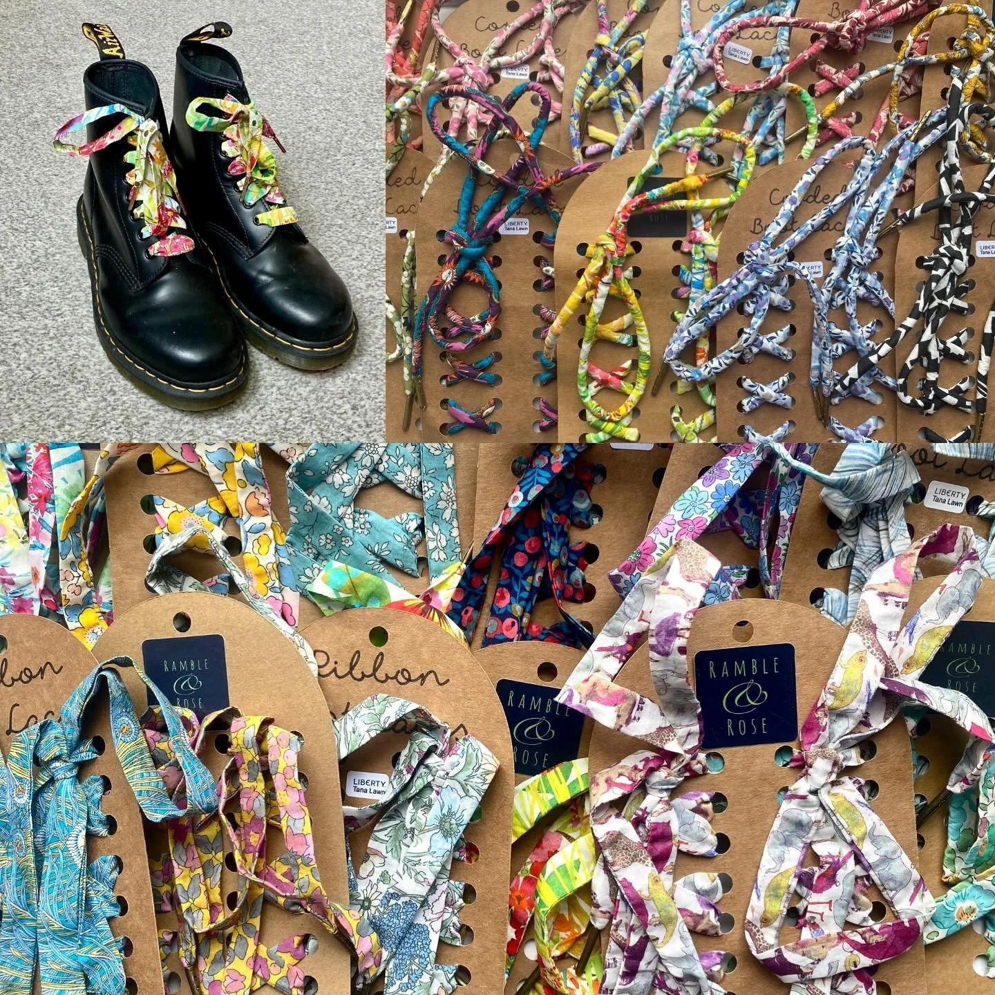 Here are some of the laces available on the Etsy shop right now! I rarely have multiples and will be adding more over the next month!