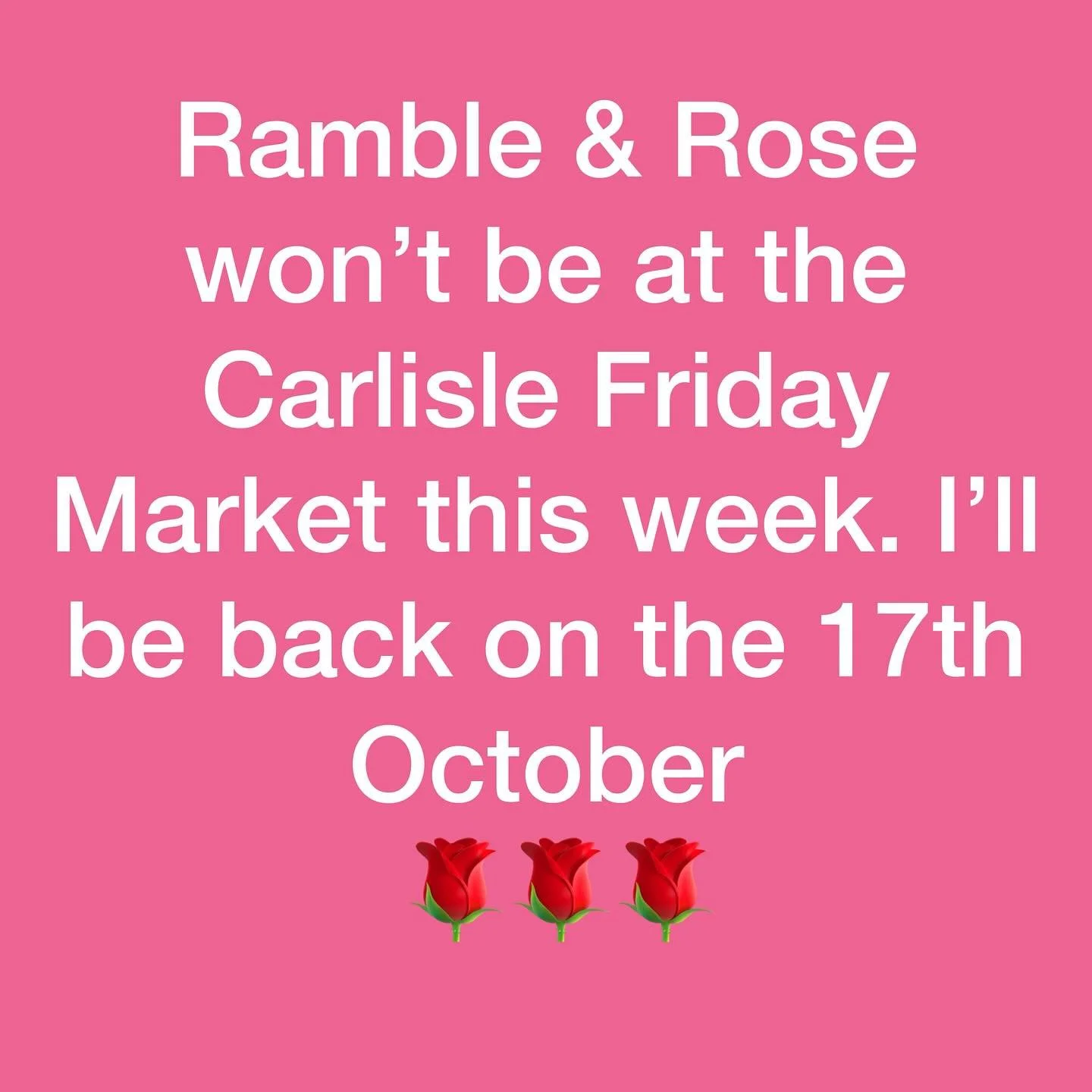 Sorry guys! I&rsquo;ll be back shortly! X