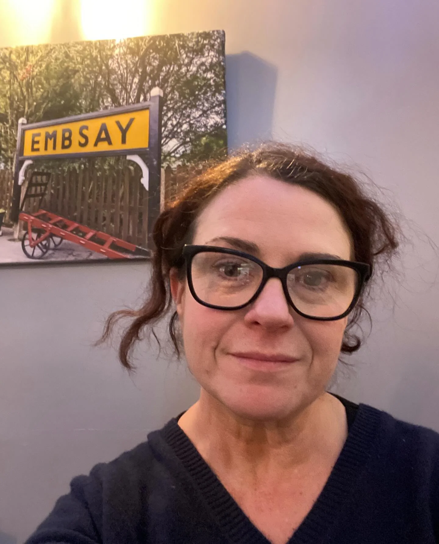 Set up for Craft in the Pen in Skipton and looking forward to a good night&rsquo;s sleep before seeing everyone tomorrow!