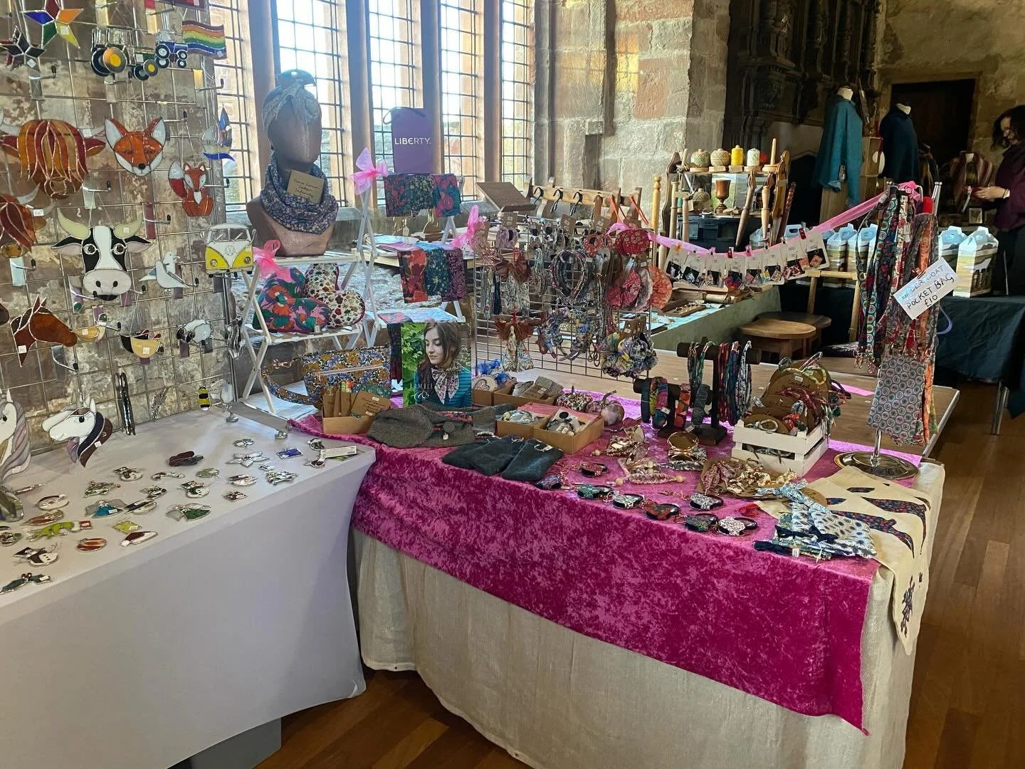 My stall at Dacre Hall, Lanercost this weekend! Ends Monday 4pm!