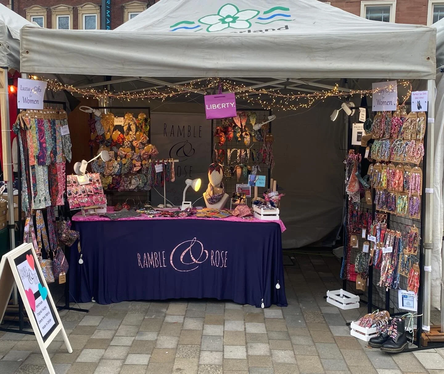 Here I am today in the centre of Carlisle for my last market until February!! Come and say hello. Reel to follow&hellip;.