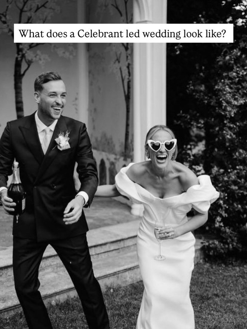 What does a celebrant-led wedding look like?

This.
And this.
And this.

It looks like unbridled joy.
Like shoulders dropped and hearts wide open.
Like laughter that isn&rsquo;t being shushed.
Like tears that aren&rsquo;t rushed.
Like couples complet