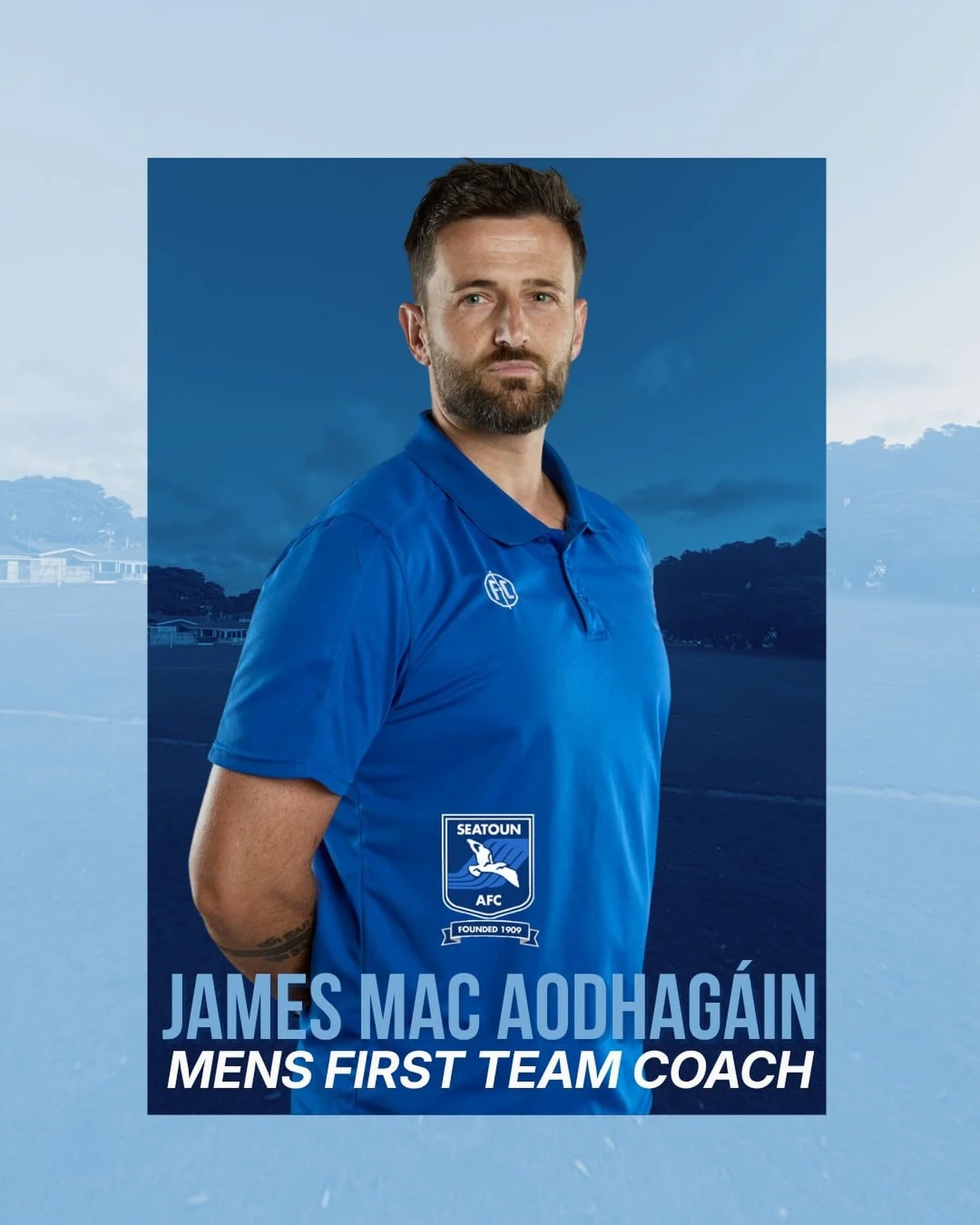 We&rsquo;re excited to confirm that James Mac will take on the role of Head Coach for our Men&rsquo;s side in 2026

James is no stranger to Seatoun. We&rsquo;ve known him for a few years through his daughter playing at the club and his involvement in