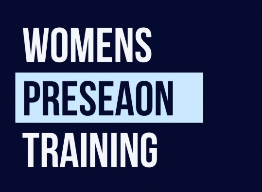 Women’s Pre-Season 2026 &nbsp;