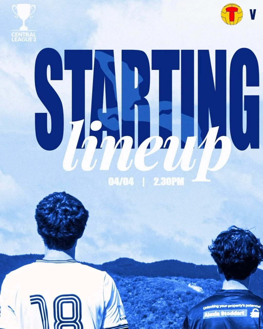 Lineup for today 👊

Congratulations to Isaac on reaching his 50th appearance for the club 💙