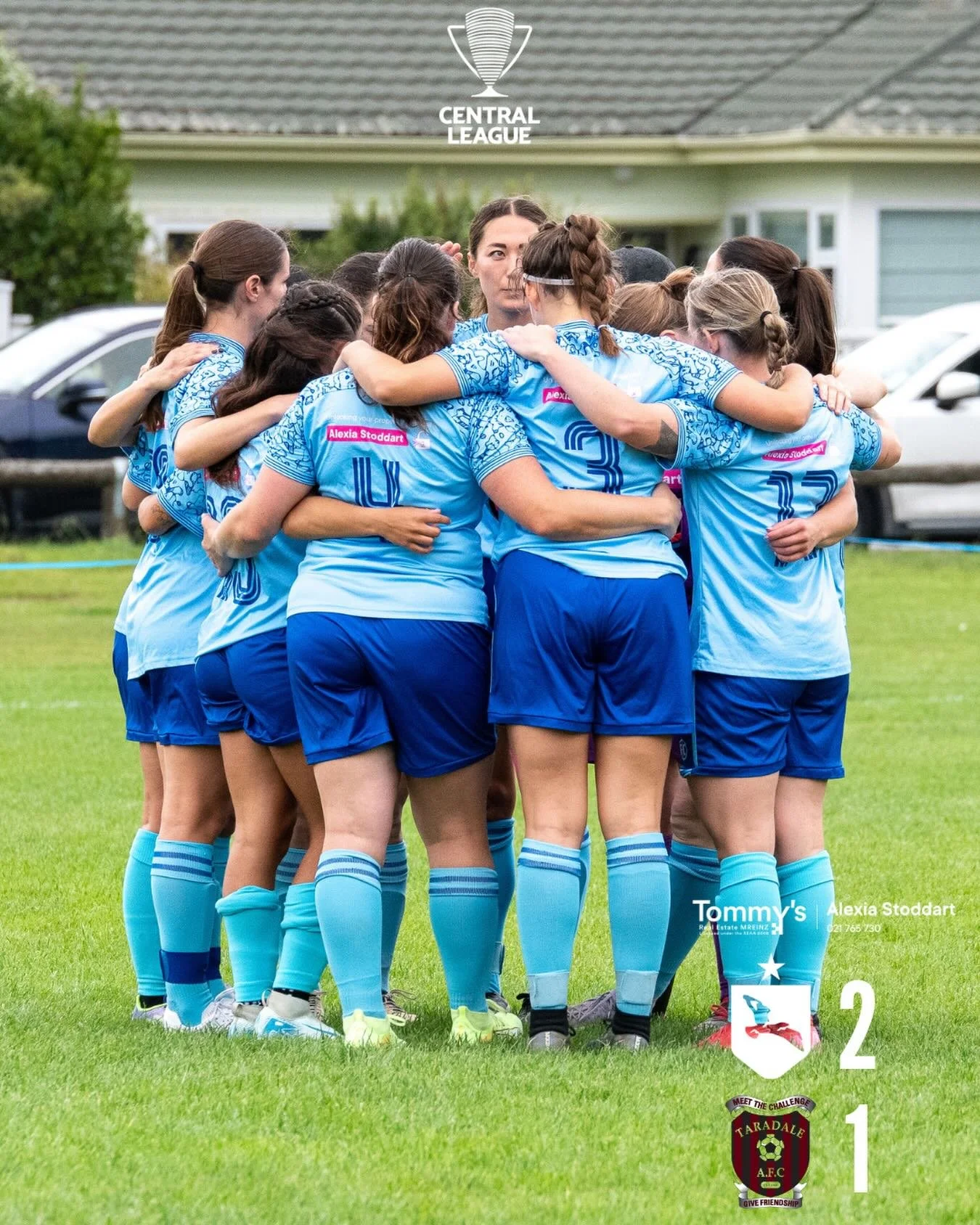 The girls bounce back to get 3 points at home!  #upthetoun