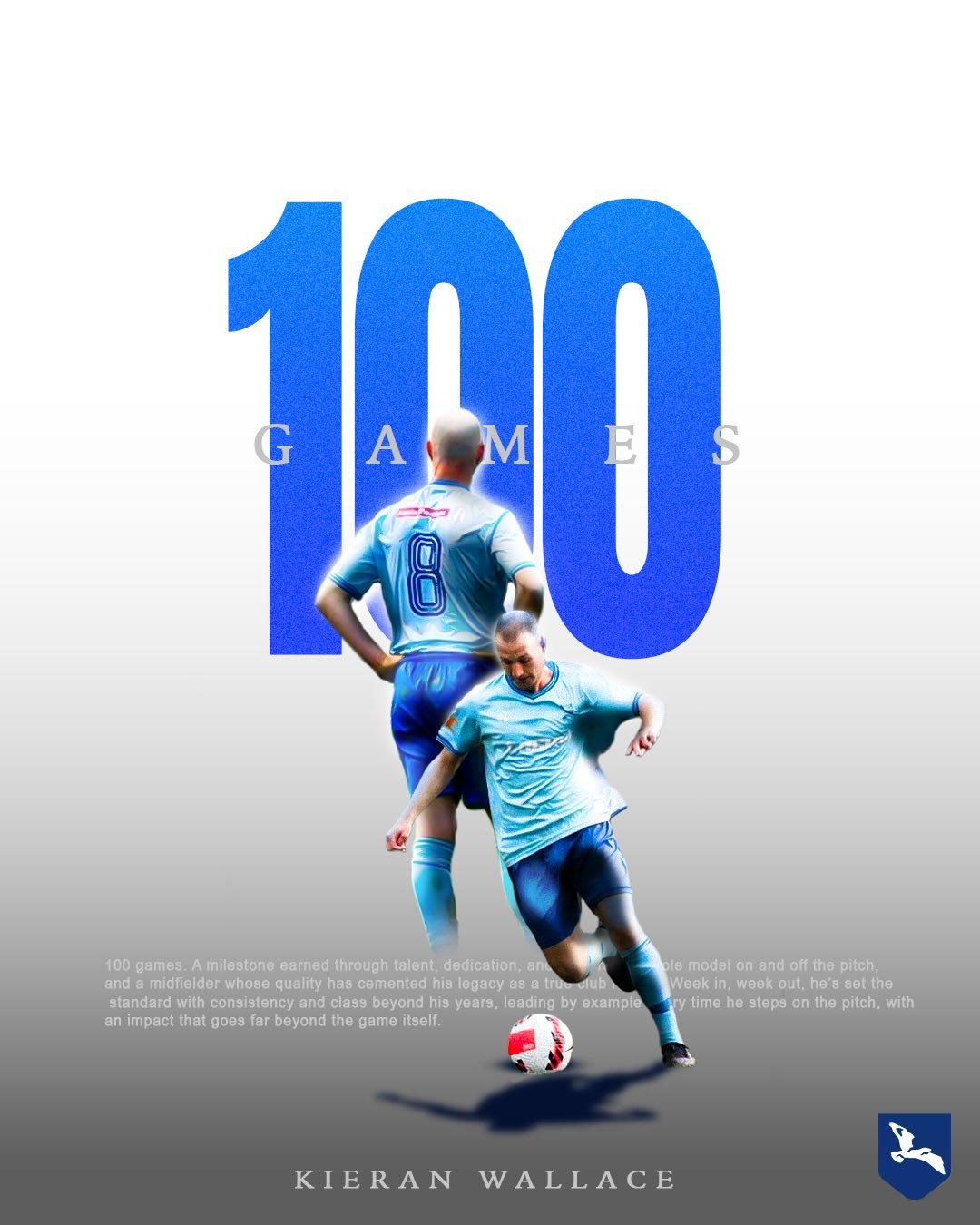 Congratulations to Kieran Wallace on reaching 100 games for Seatoun in our Capital 1 clash against Phoenix U16.

Kieran has been with the club since 2019 and has played a huge role in the growth of the first team. He has been part of three promotions