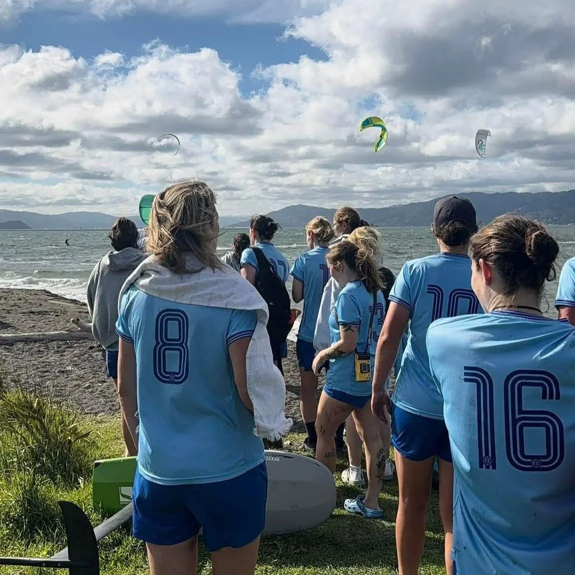 The Shanties kicked off season with their annual start of the season swim, and a 2-1 Win over Wellington United.