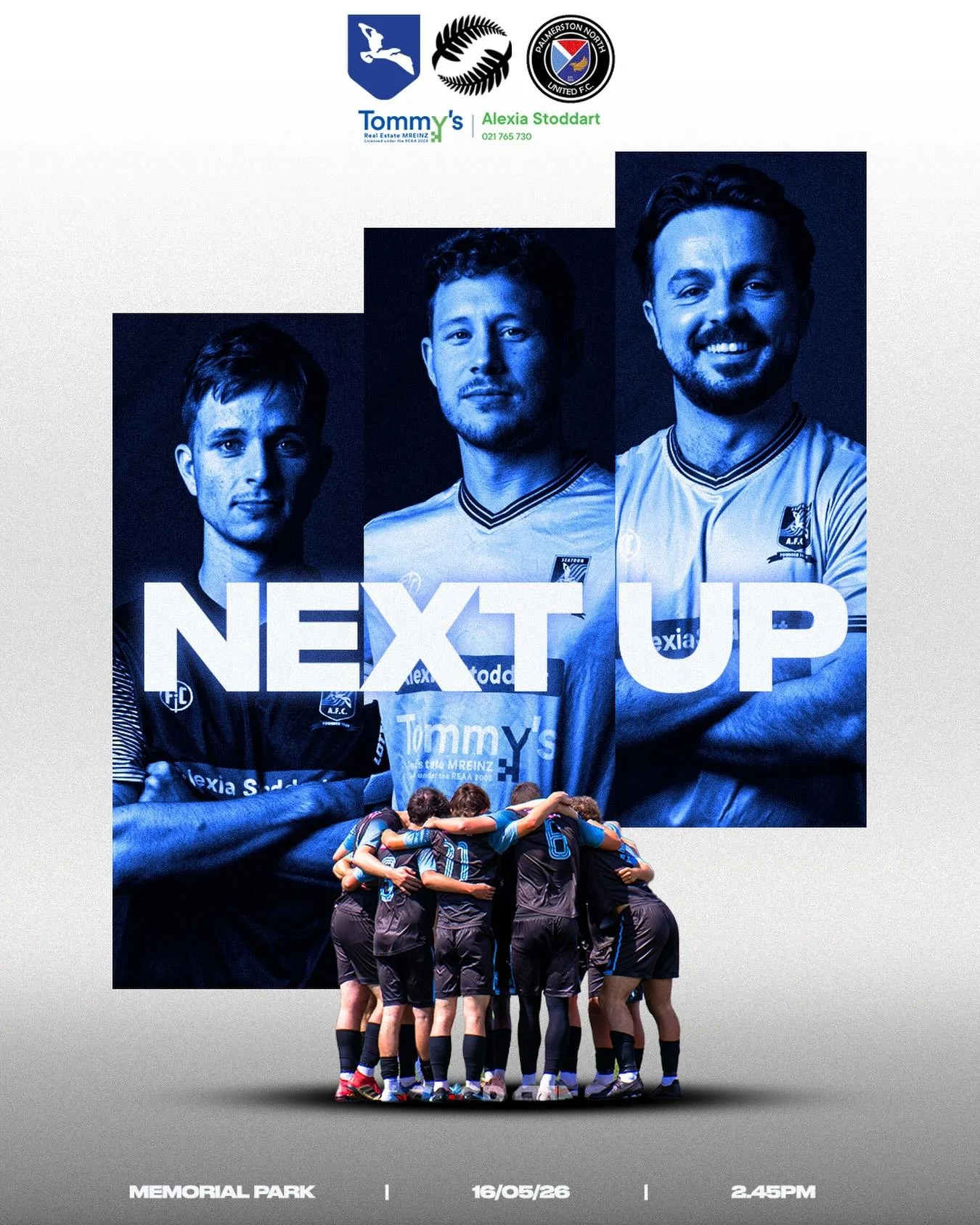 Away day to Palmy for our CL2 side this weekend 👊 #upthetoun