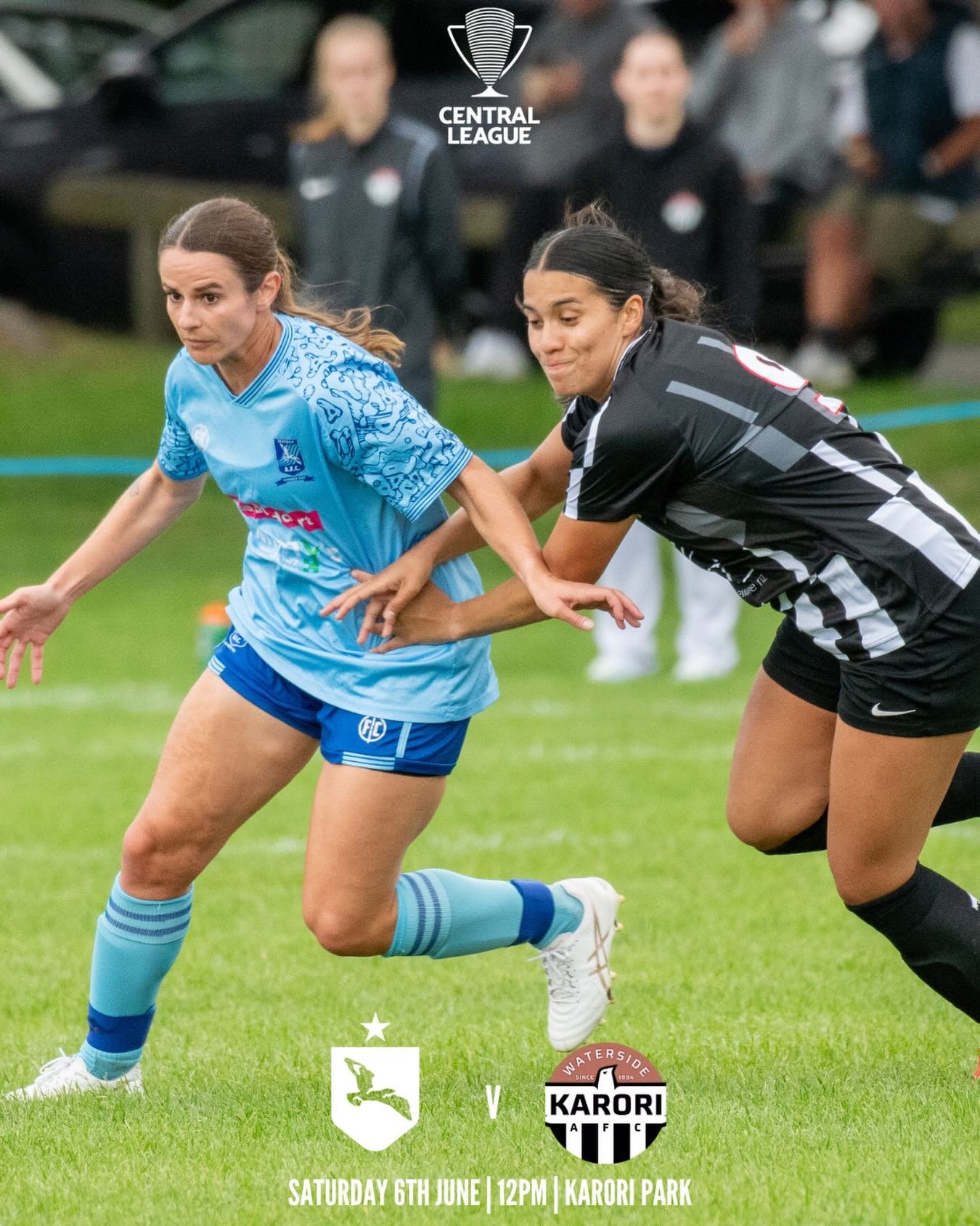Women&rsquo;s Central League | Round 9 

The ladies are on the road to Karori this weekend, get down and support! #upthetoun