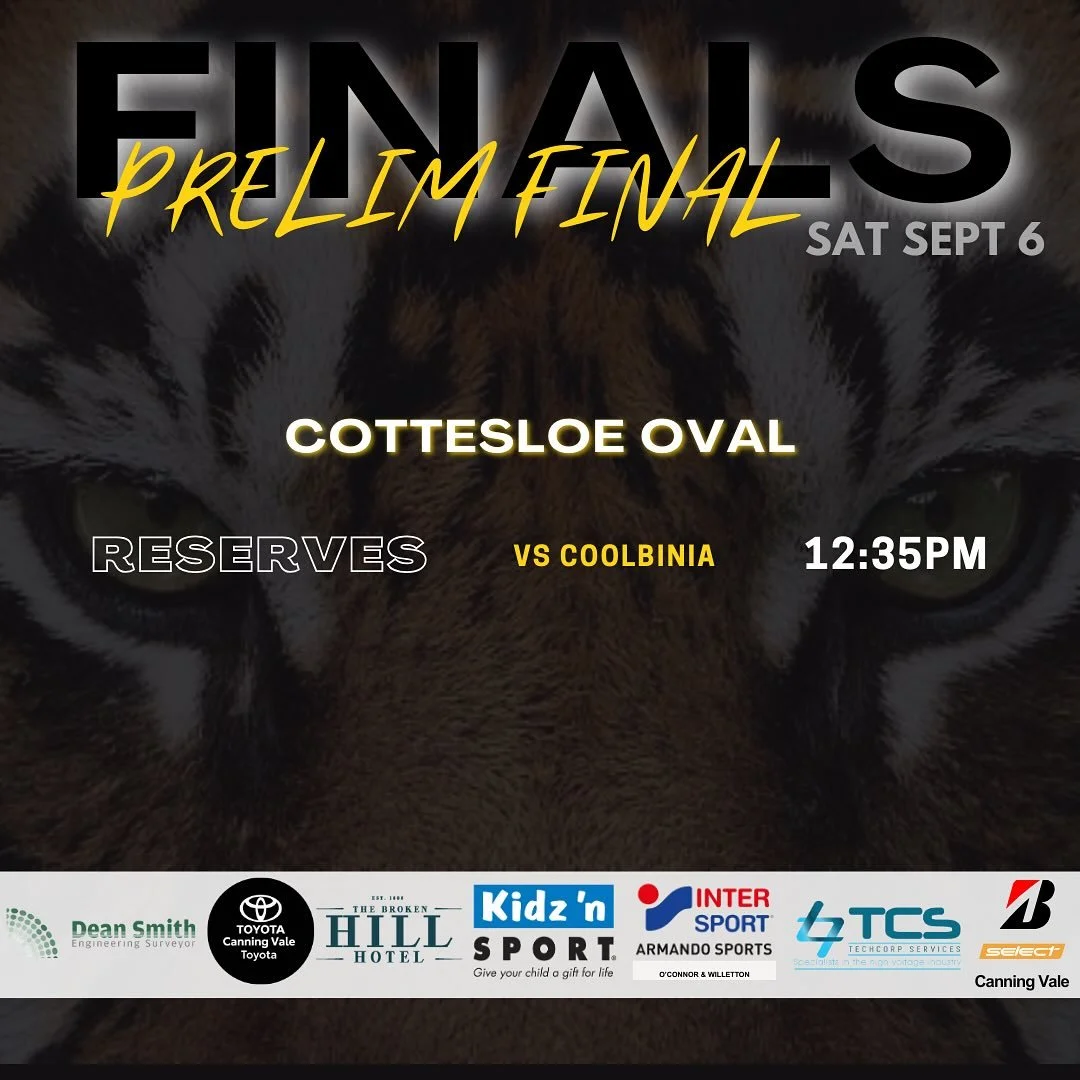 π― Prelim final for Men’s Reserves π―
Let’s make it a doubleheader GF πͺπΌπ
