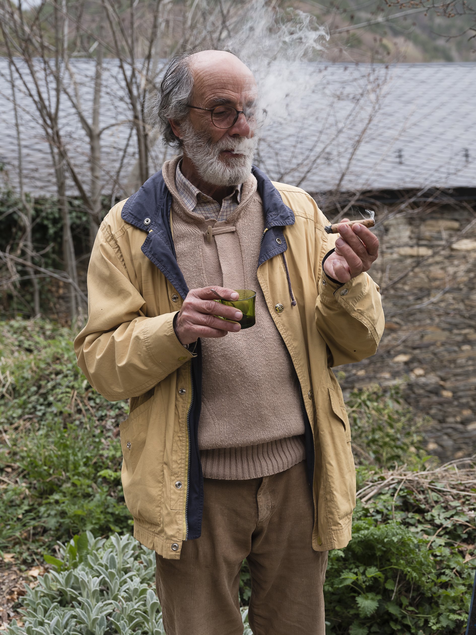 Claudi-Ancien commerçant-Habite  une partie de l'année à Farrera, Comarque du Pallars Sobirà-Province de Lleida, Catalogne (2022)