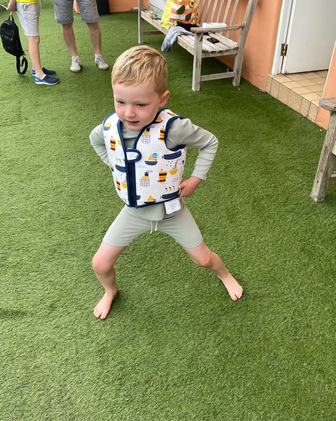Why warm up when the pool&rsquo;s already heated? 🏊&zwj;♂️😉

Our outdoor pool is currently open on the weekends - booking essential

https://www.ruddingholidaypark.co.uk/swimming-pool-booking

📸 caravanning.with_the_kids

#RuddingHolidayPark  #swi