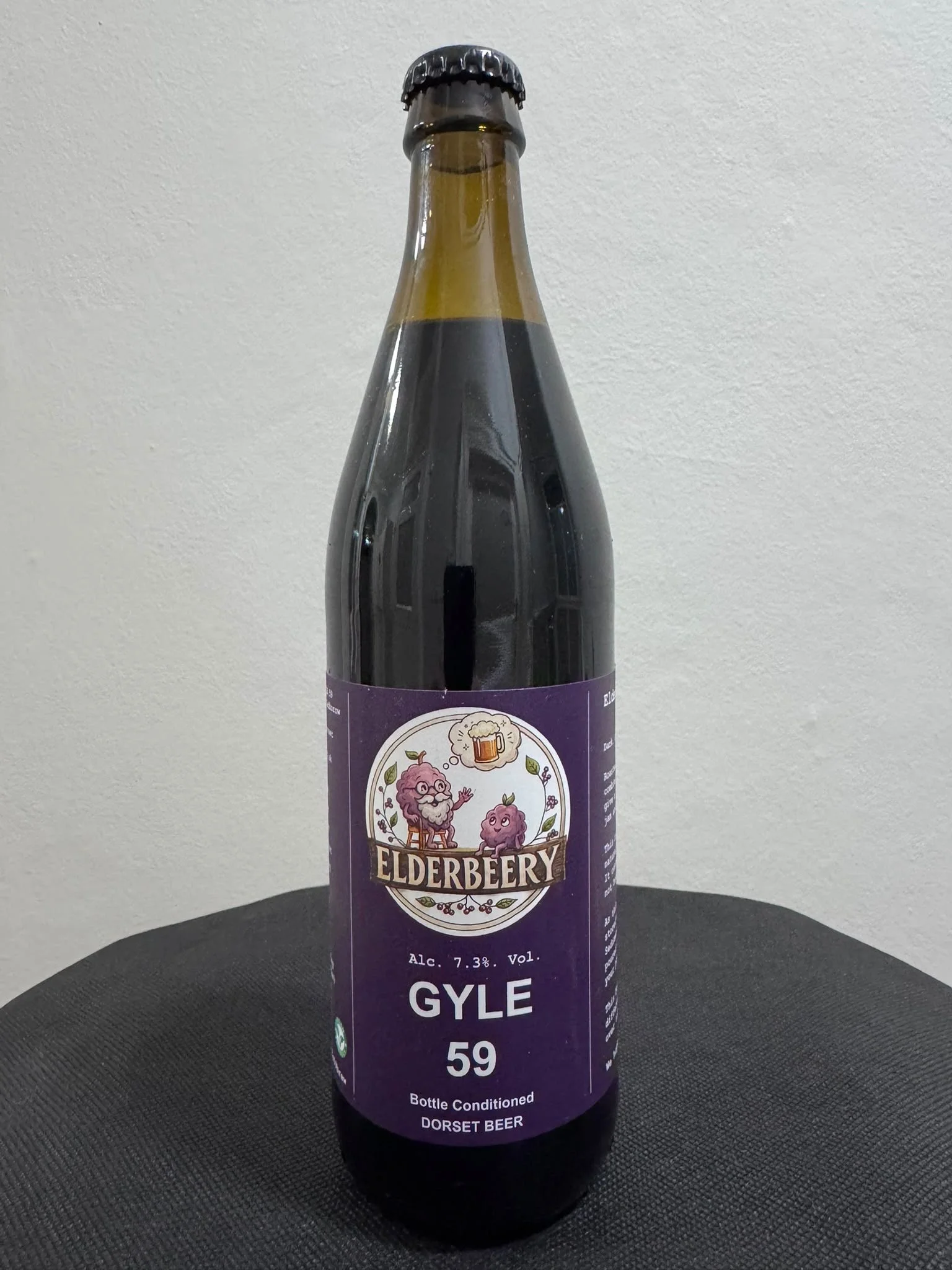 Elderbeery Stout 7.3% abv. - 500ml