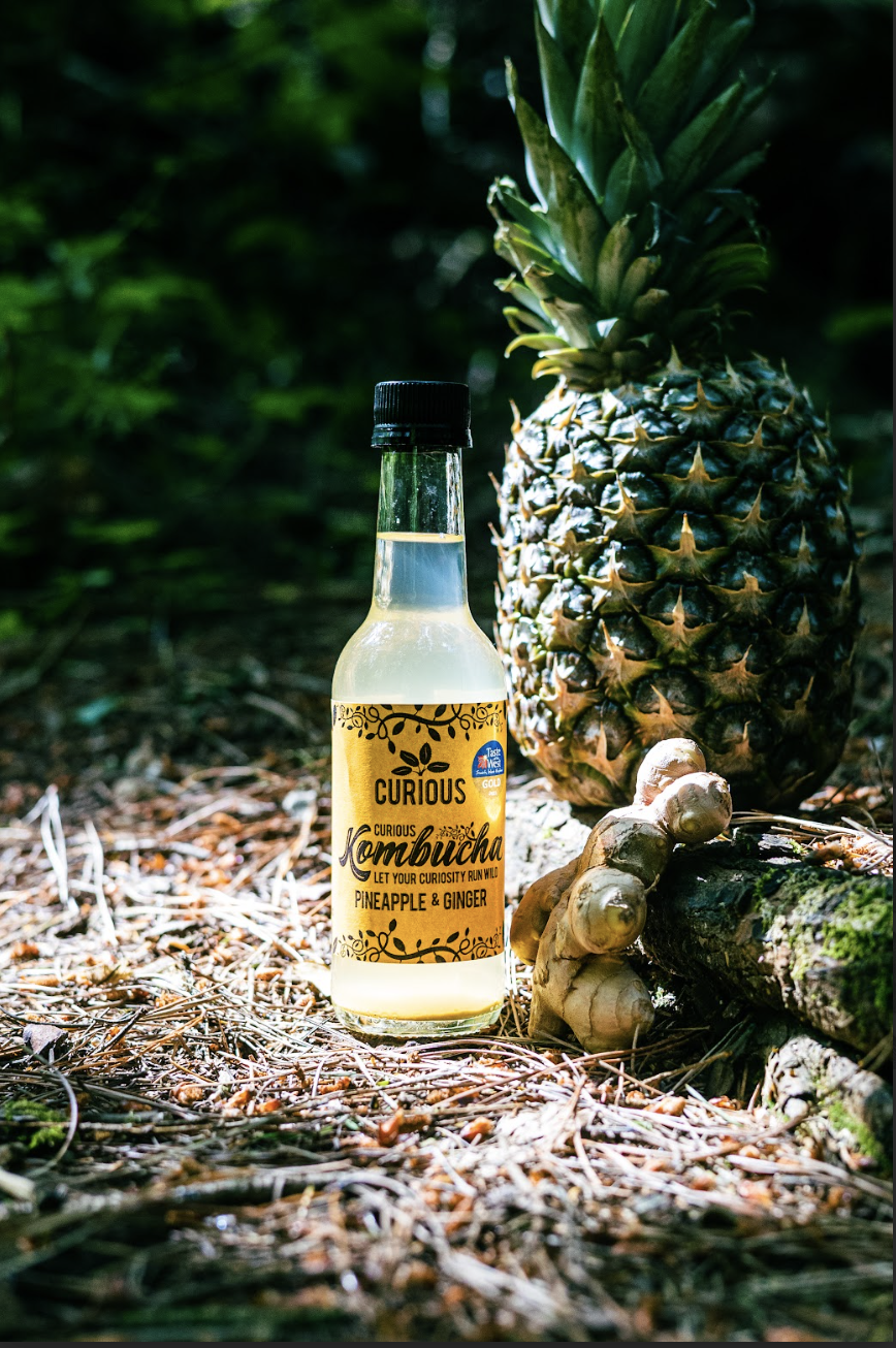 Pineapple & Ginger Kombucha - 250ml