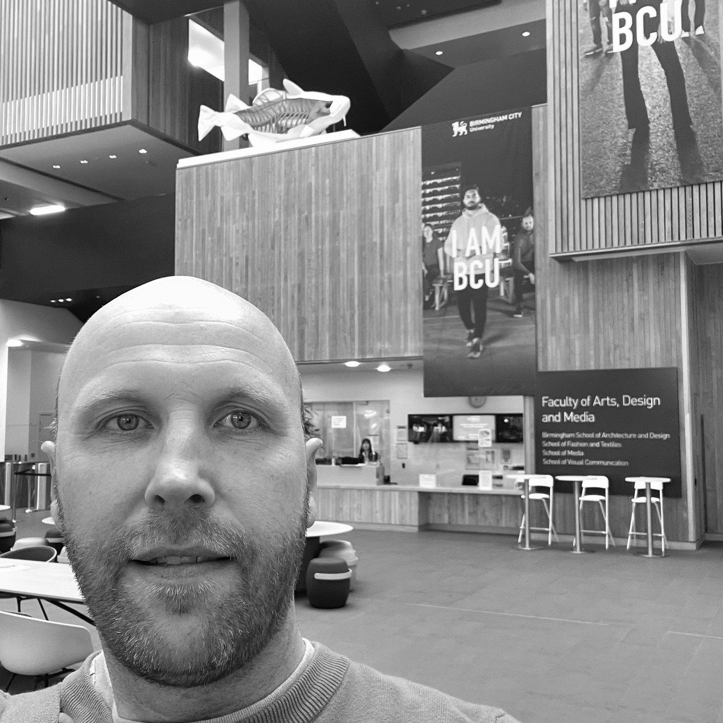 Good to keep up the links with architectural education., Andy having a productive day @mybcu BSoAD doing L5 arch final year-end reviews.
Working as CoARC
#education #university #architecture #birmingham