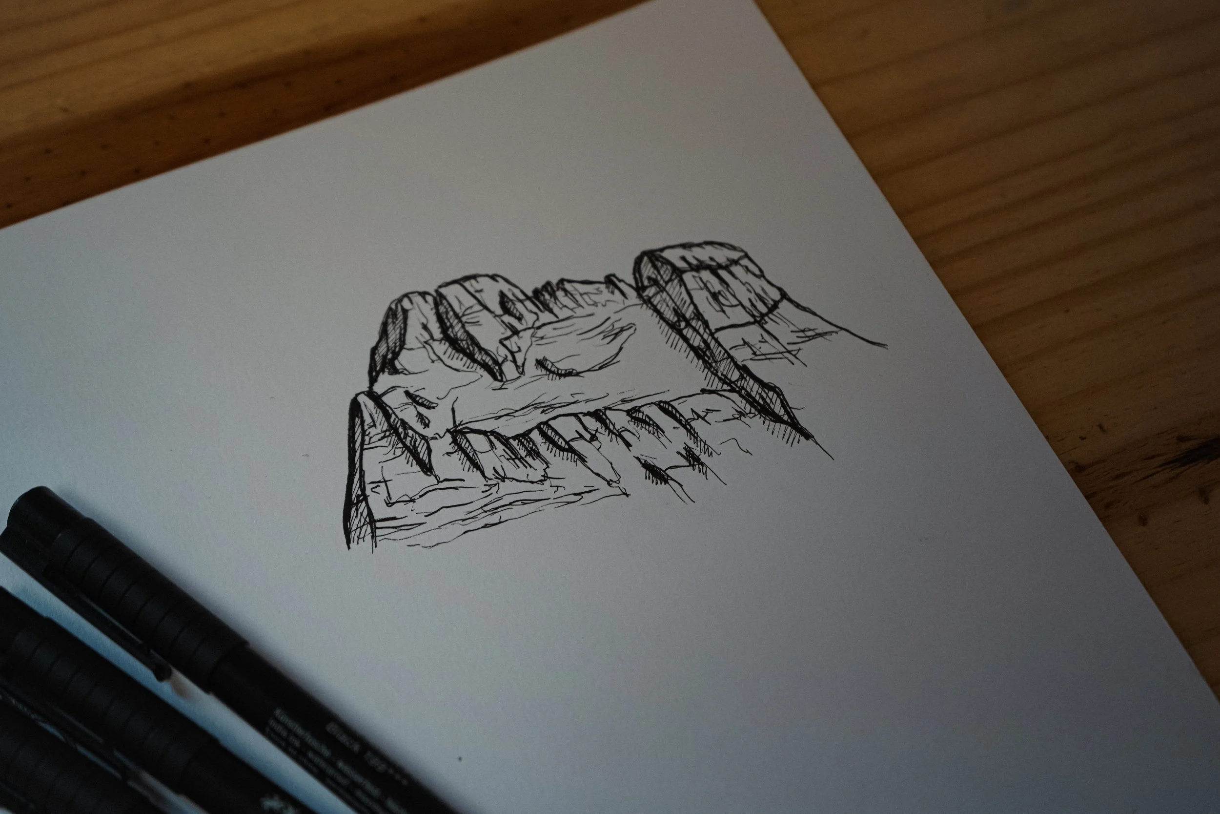 Atelier découverte dessin de montagne