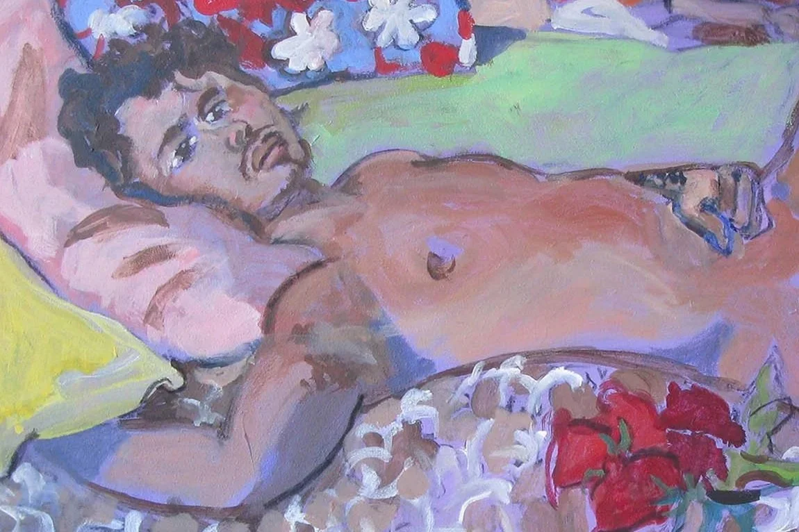 MEN WITH FLOWERS: The Paintings of Jonathan Weinberg