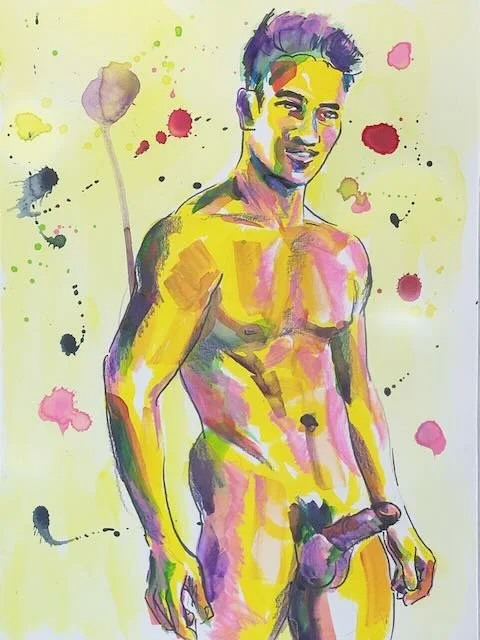 Ken Ott (Watercolor on archival board), 2026