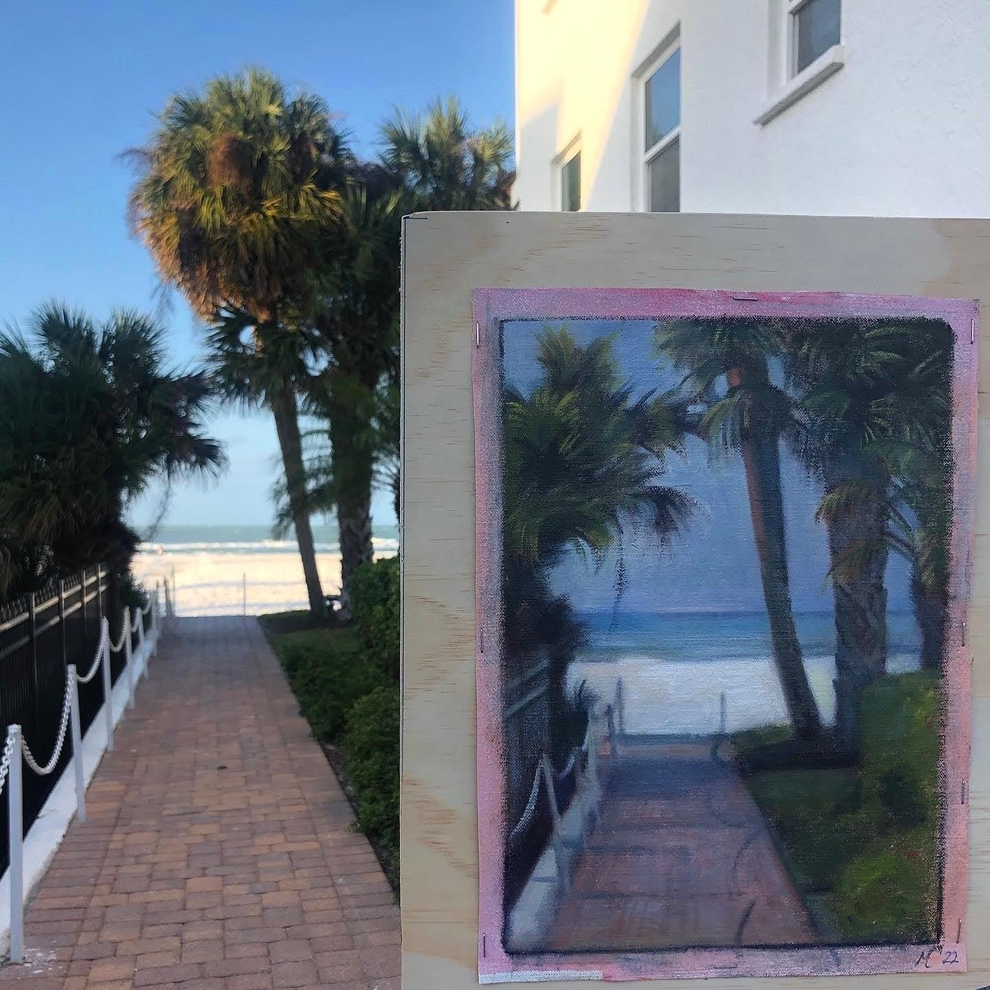 QUIET BEACHSCAPE, SIESTA KEY 