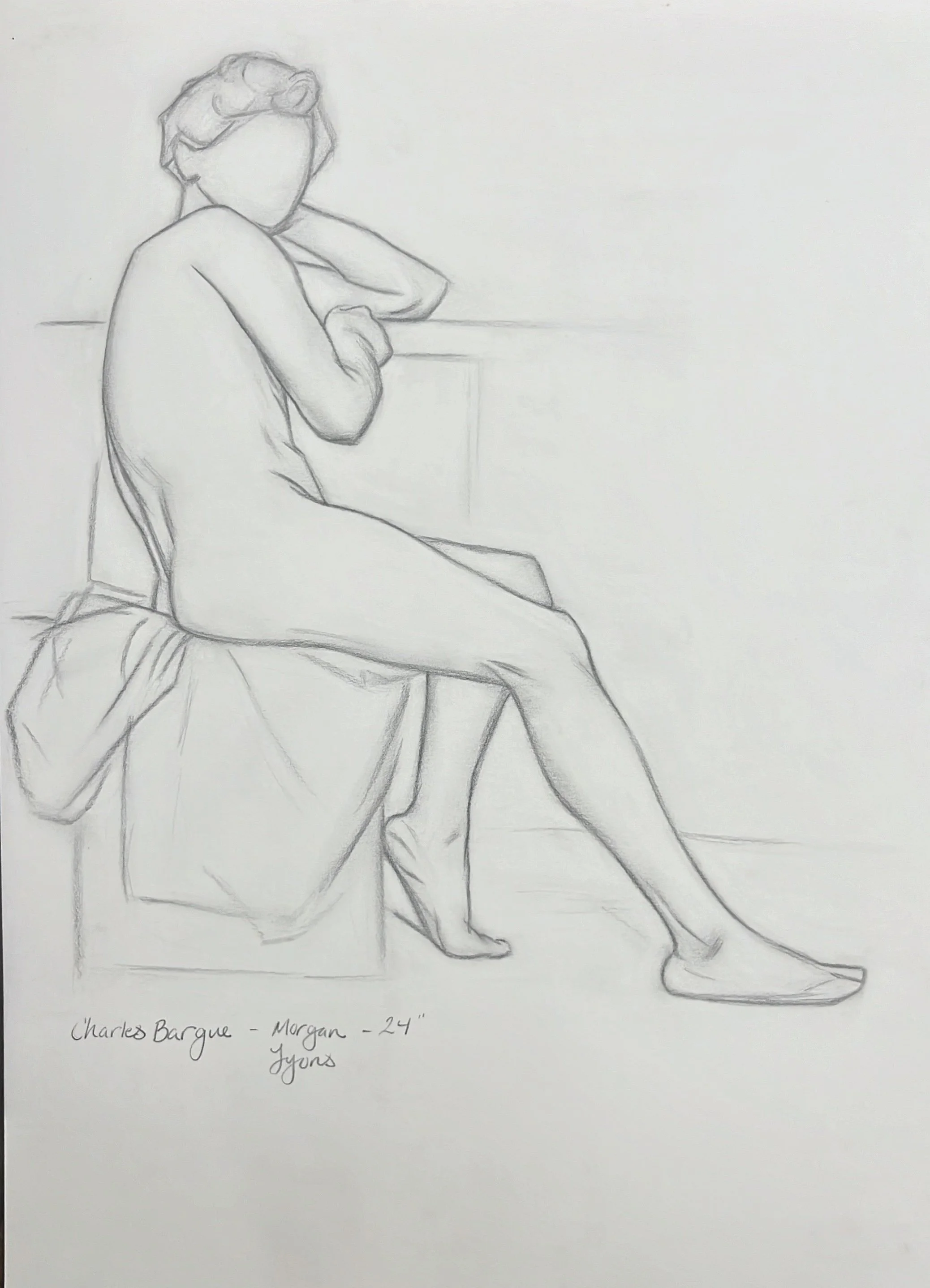 "Figure Drawing after Charles Bargue"