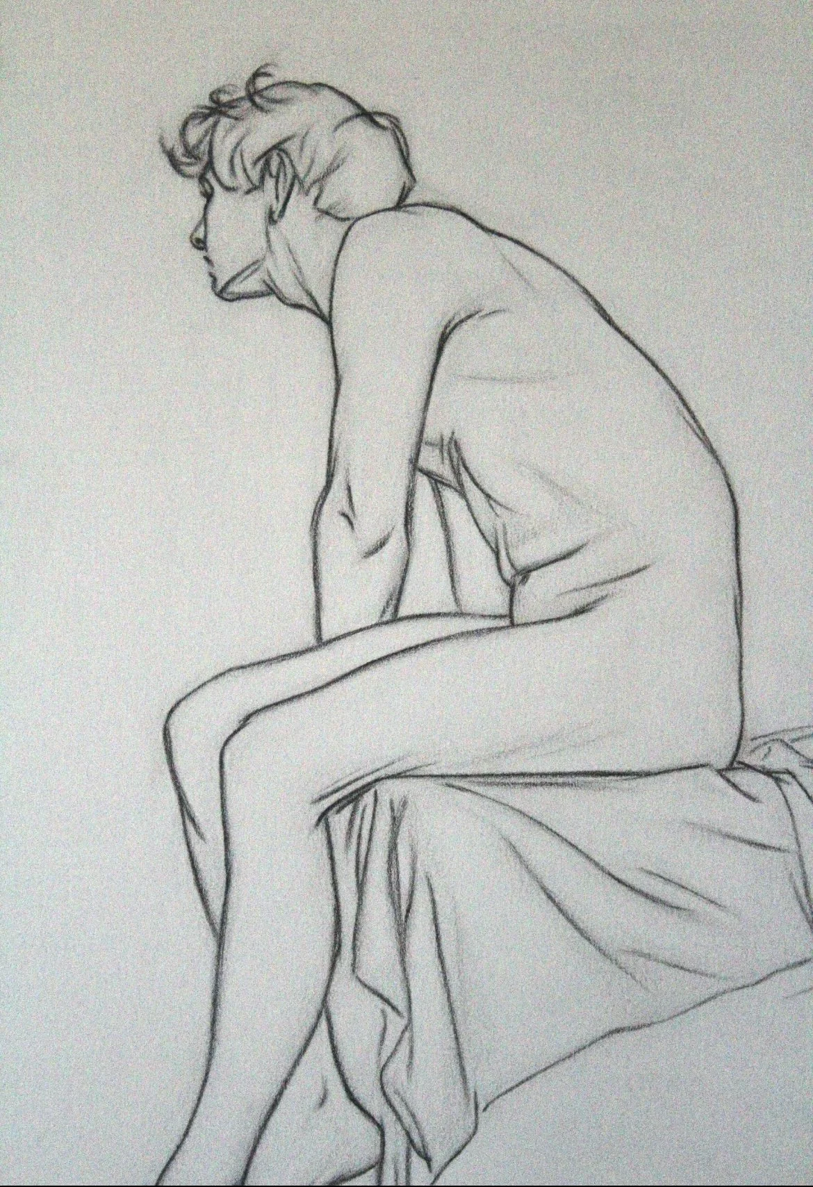 "Figure Drawing after Charles Bargue"