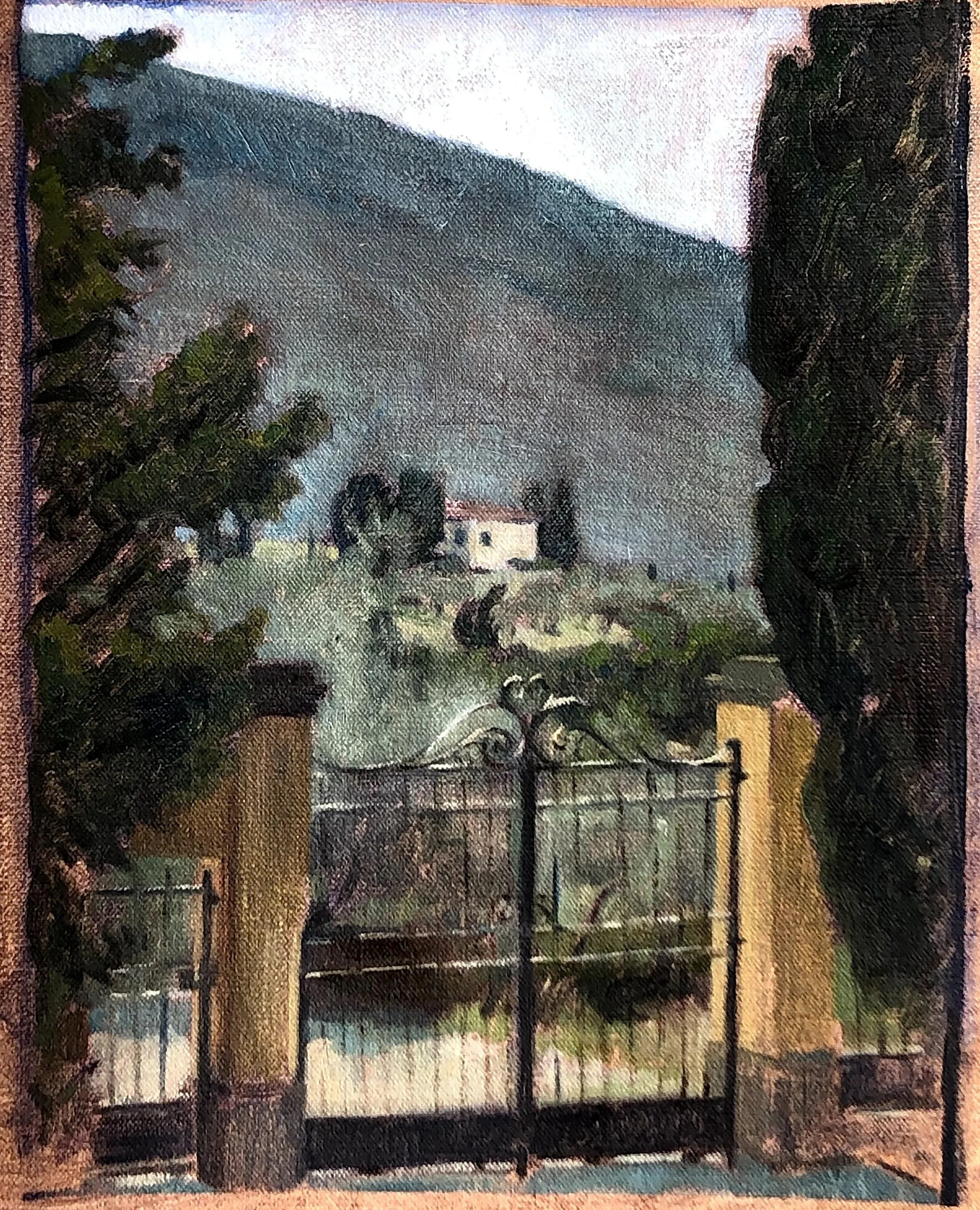  A MOMENT OF PEACE (alla prima) 