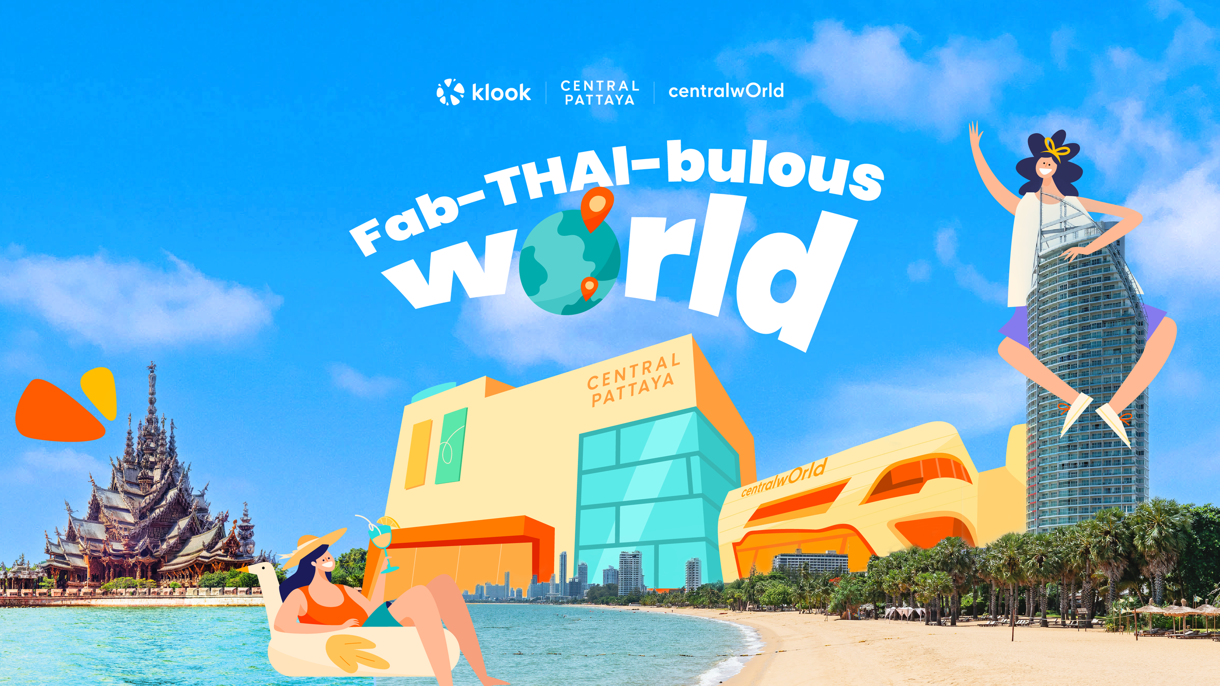 Fab-Thai-bulous world – Klook x centralwOrld
