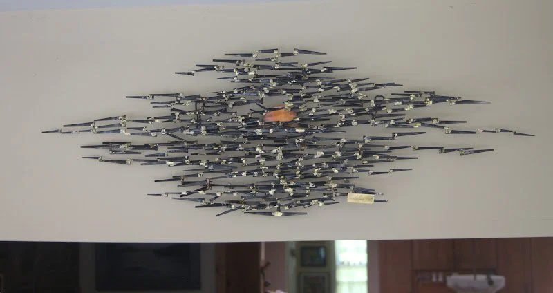 Dr Nicholas Rockoff, Metal Sculpture. My art tends toward the eclectic. I work in oil,acrylic, and metal (bronze brazing of steel,copper,brass)