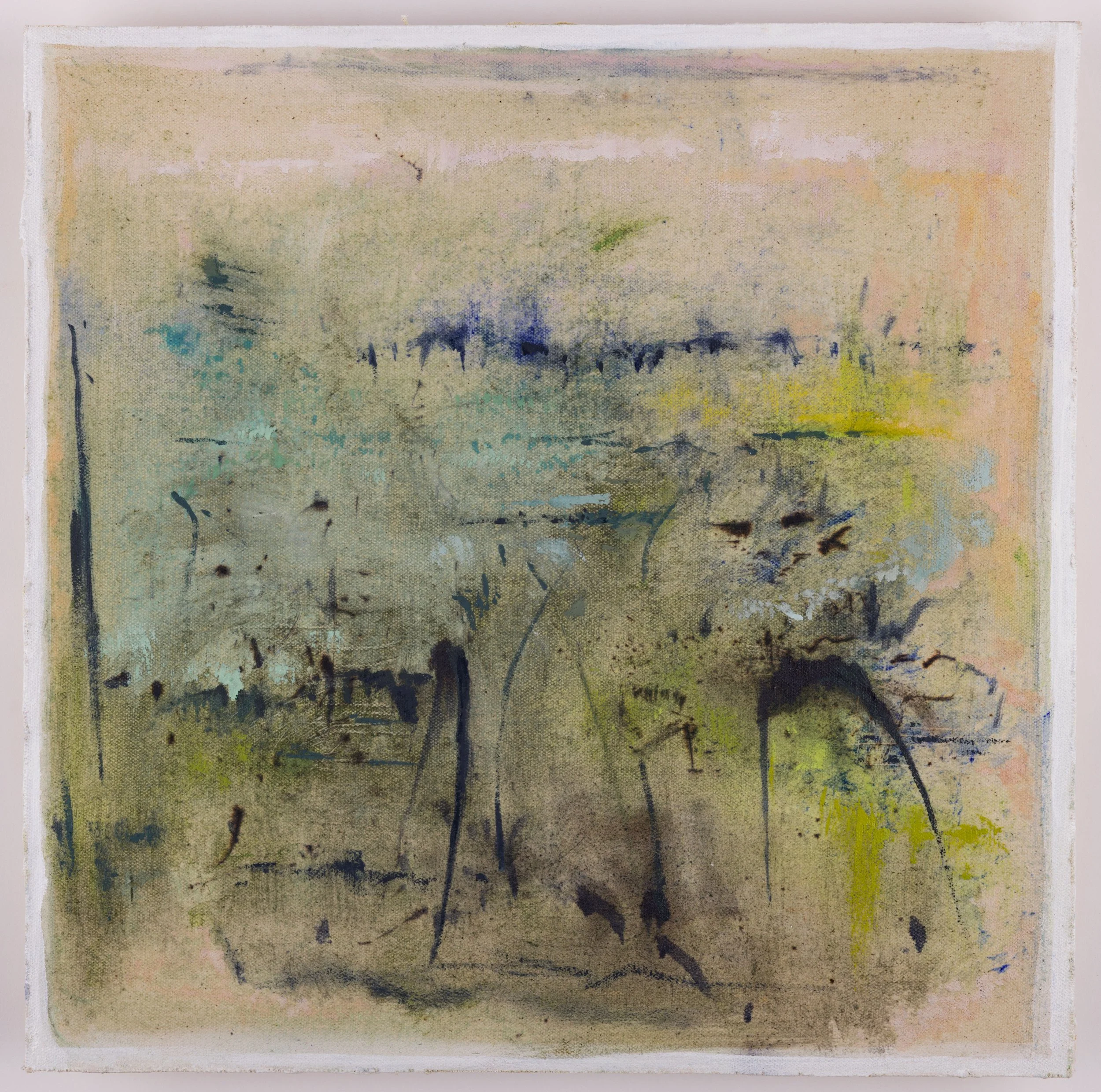 Gregory St John: The group of paintings I have chosen to submit with this application are all from 2025. They represent a sampling of last years painting. The new painting I am currently working on our following in a similar path. They are also based