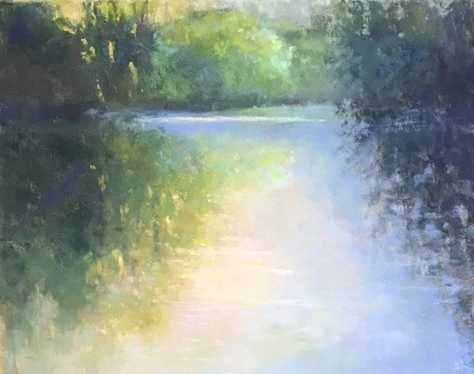 Evening at Scarborough Brook by Ruth Rinard