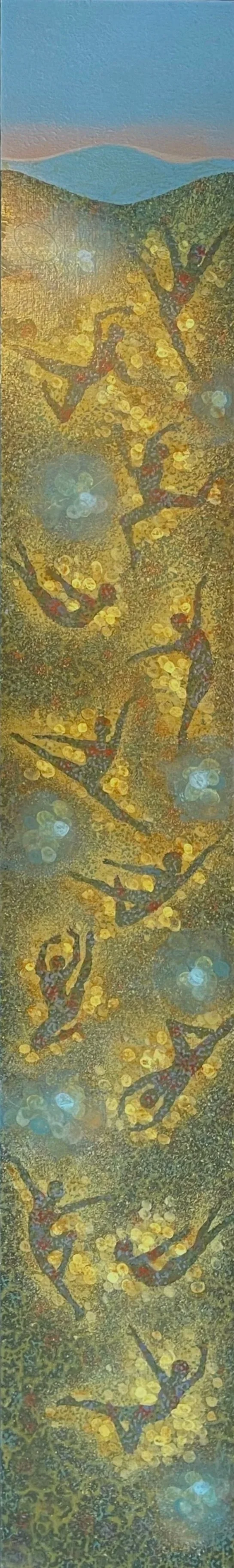 Thom Cassotta: Born & raised in W Mass… now retired in Florida , l return to my Berkshire studio / Campsite for the long season. I work in Mixed media , mostly acrylics  & cut papers (my own).  I've Supported my self thru sales of my artwork for over