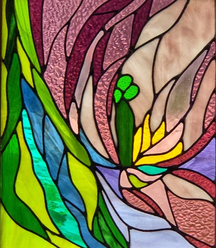 Iva Kalikow, Stained Glass. I create custom designed stained glass art panels for interior design. My panels are created in the traditional lead technique seen for centuries in churches and cathedrals. Using a wide array of colors and textures, I met