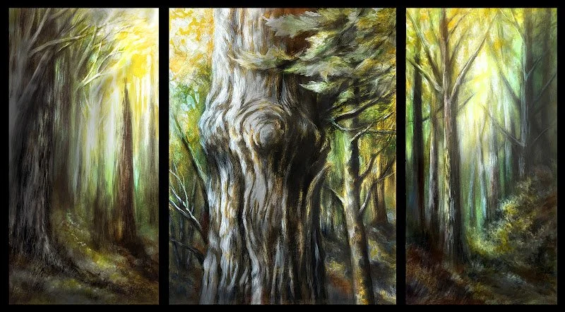 Lori Bradley, oil on panel. I'm a contemporary painter working in oil, acrylic, charcoal and pastel on canvas and wood panels. I call my style "alternative realism. I'm inspired by traditional realist painters past and present but I also incorporate 