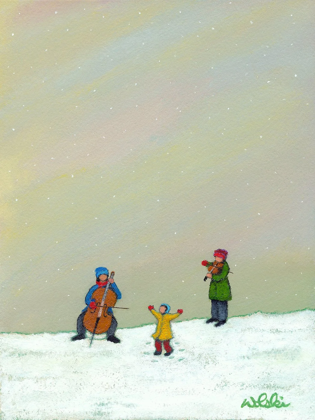 Michael Wolski - Paintings that capture simple moments of today, with an old world feeling.