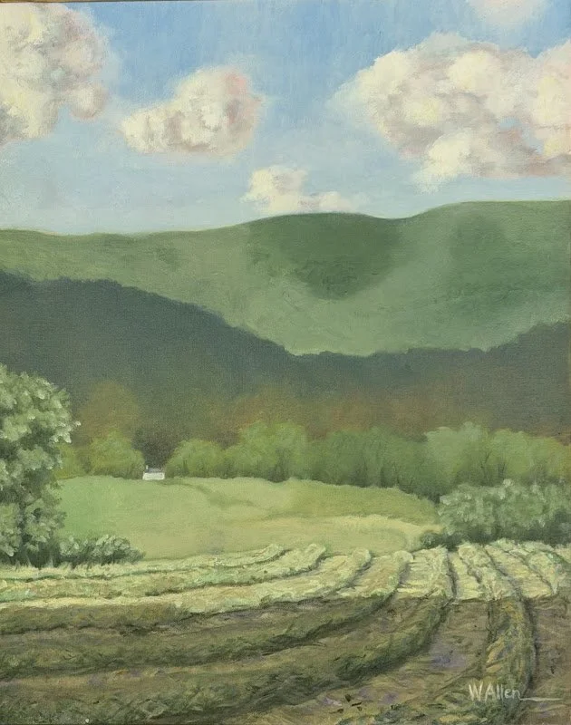 Wendy Allen, Oil on canvas. My work inspired by the many things I used to take for granted before I became a painter. A moment in time, a screenshot of something beautiful, a poem on canvas. Capturing a feeling or an emotion that is evoked by a visua