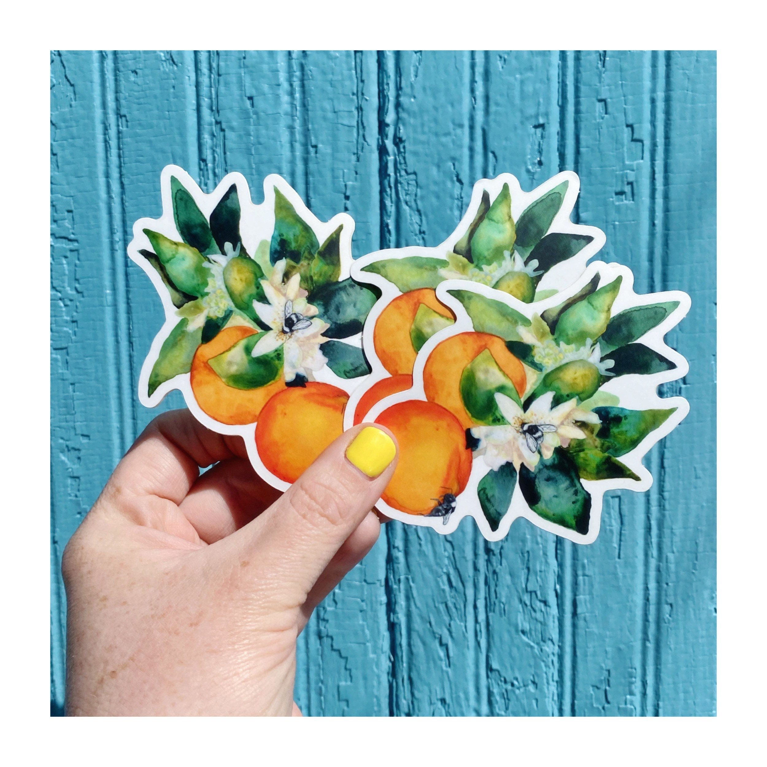 Florida state flower sticker