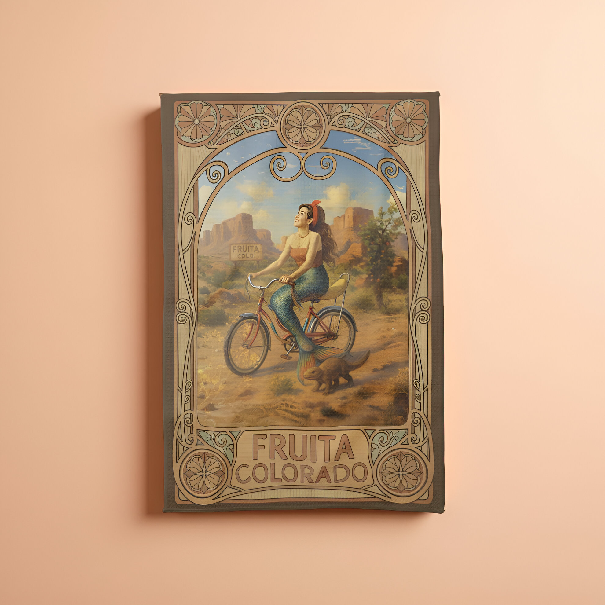 The Fruita Mermaid Dishtowel (Special Edition)