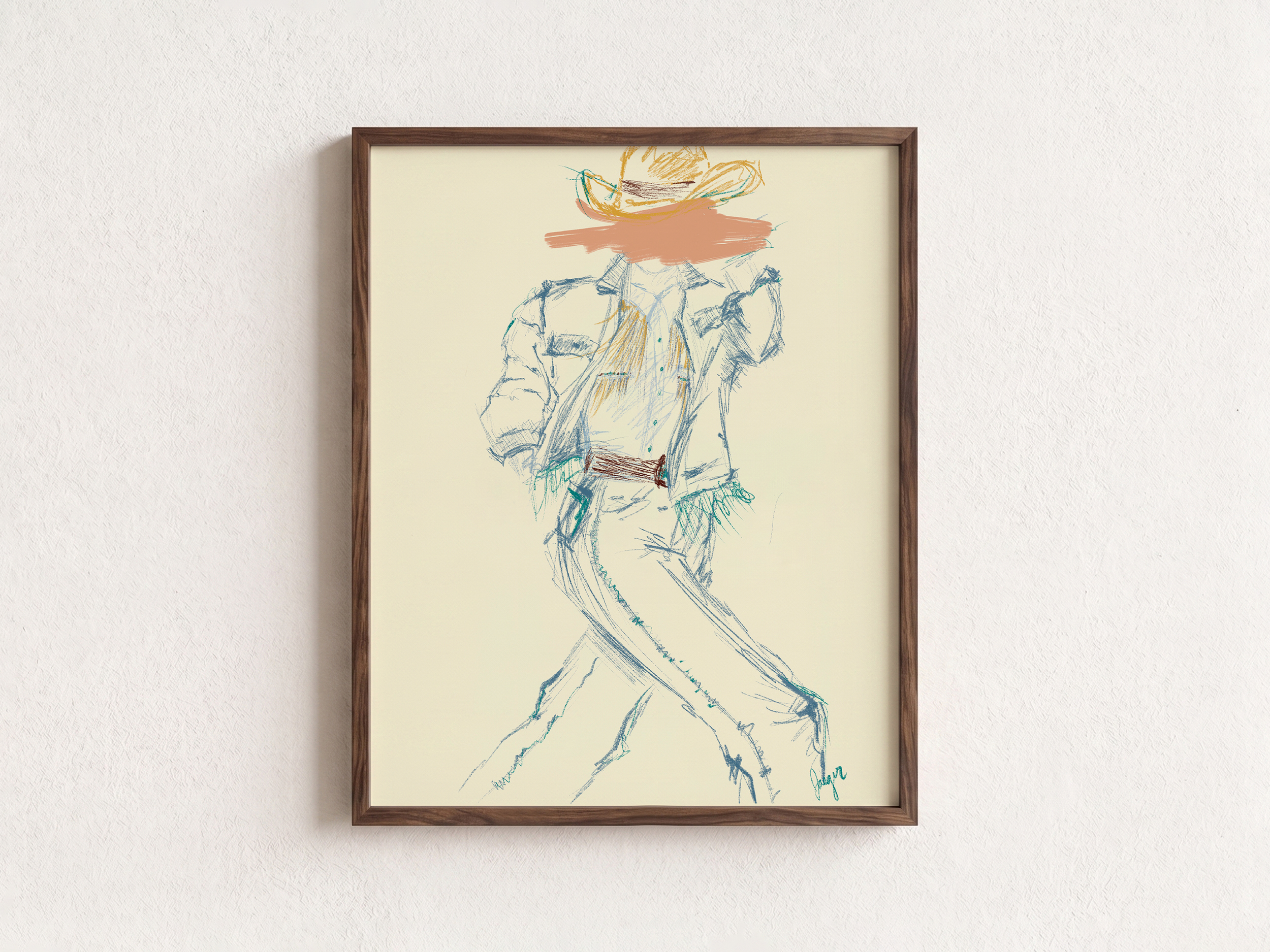 Cowgirl on the Run