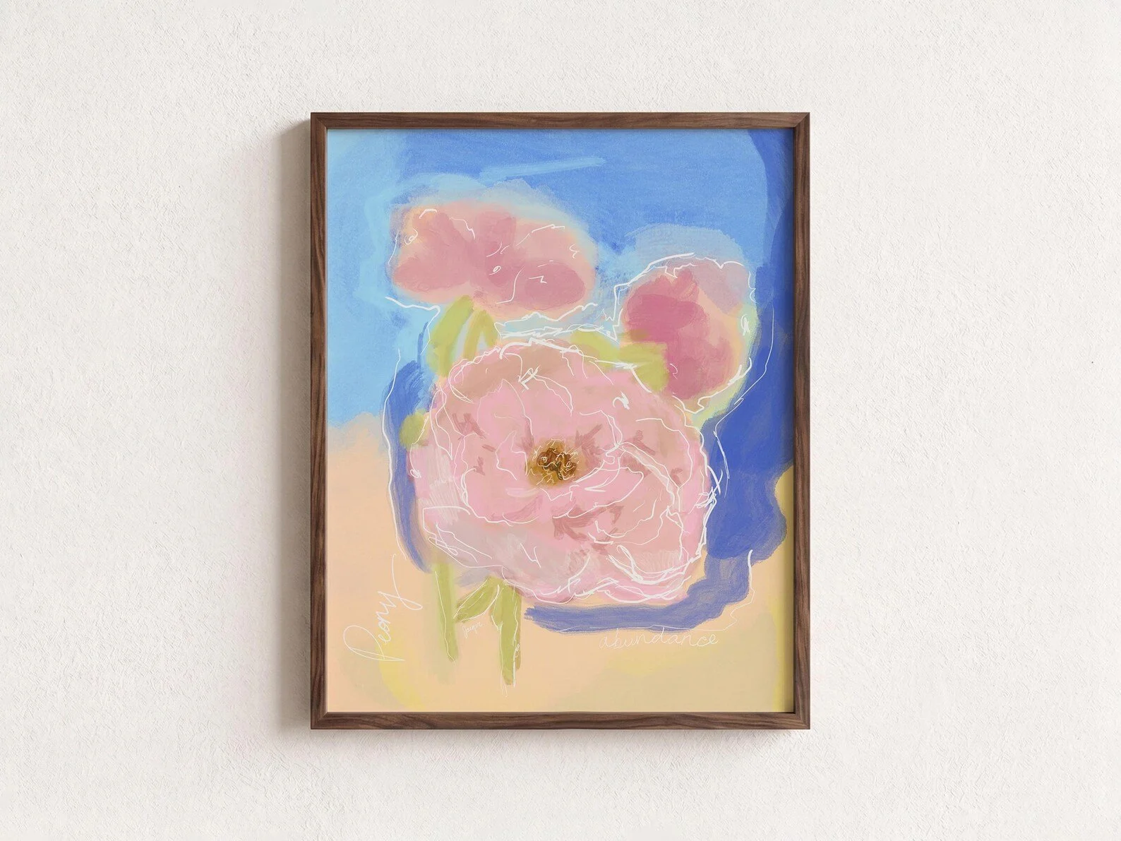 Peony | 8x10