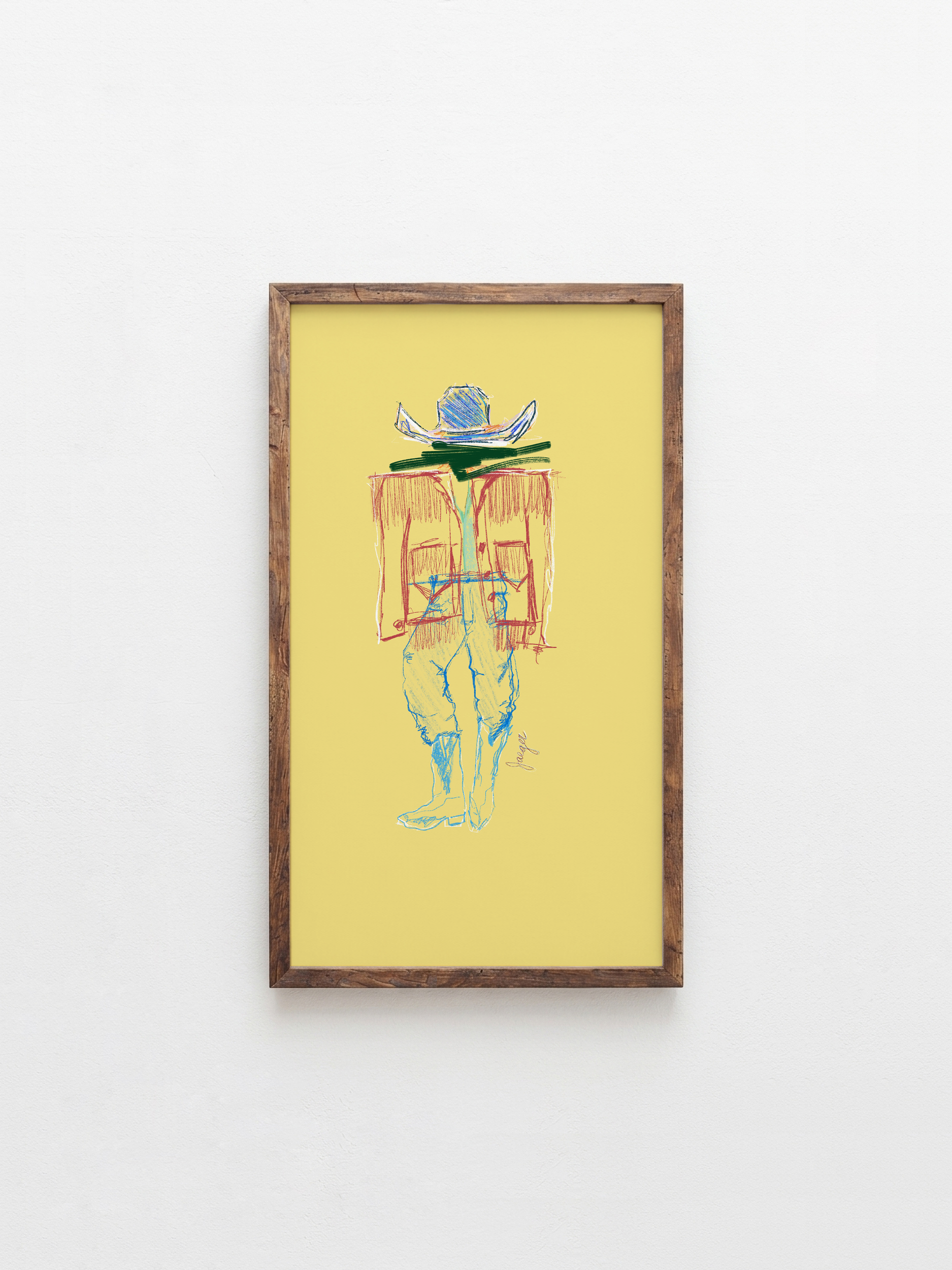 A Lil' Wonky, Just Right – Large